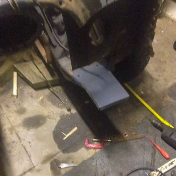 Panel welding on Percy