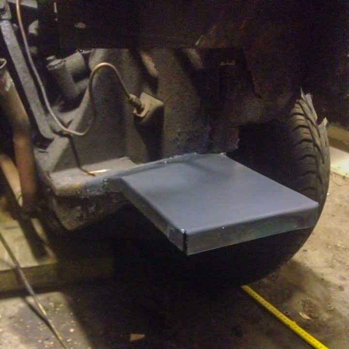 Panel welding on Percy