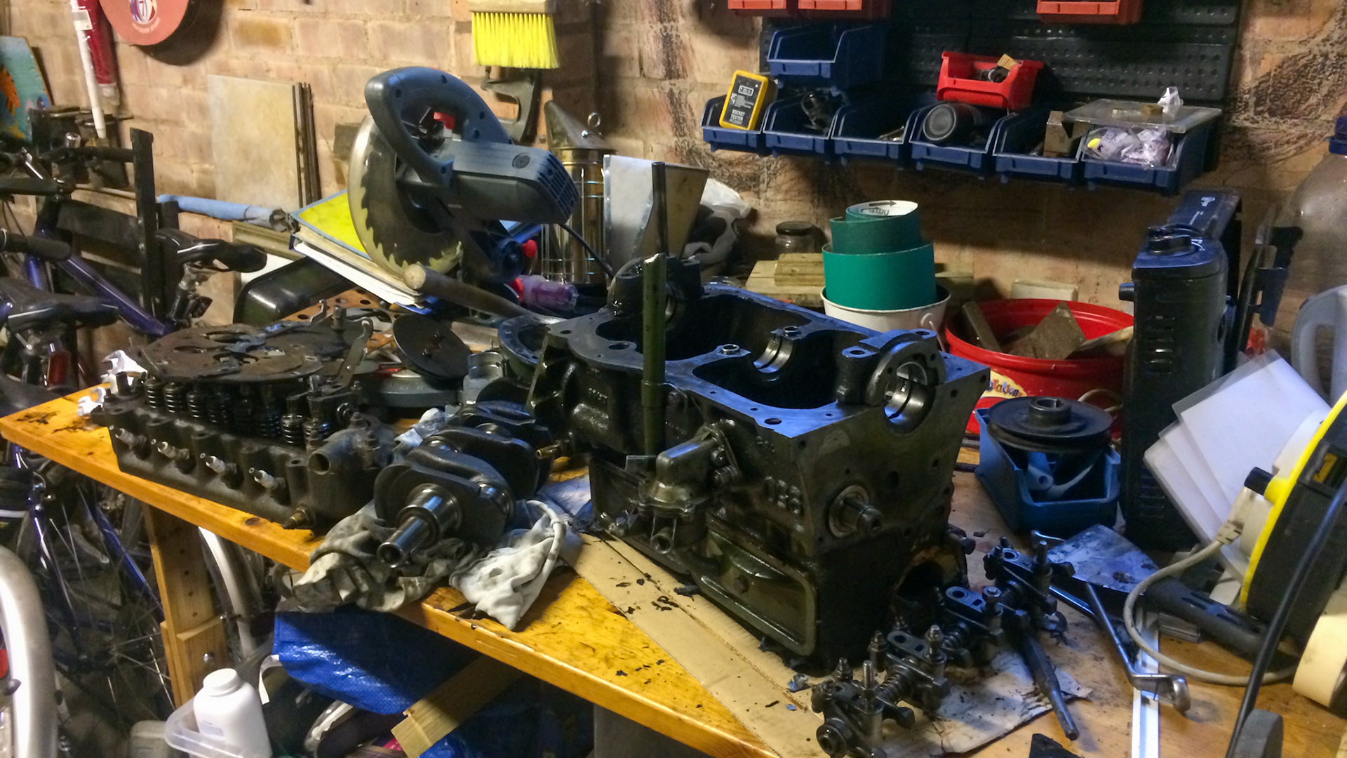 Percy's engine at Karen's