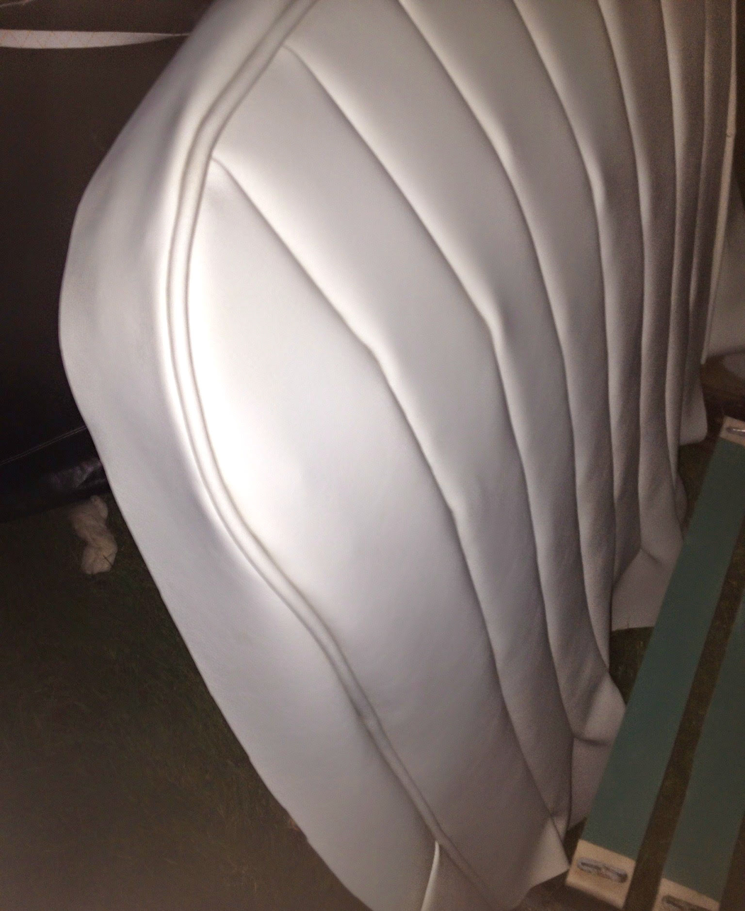 New seats that Matt made