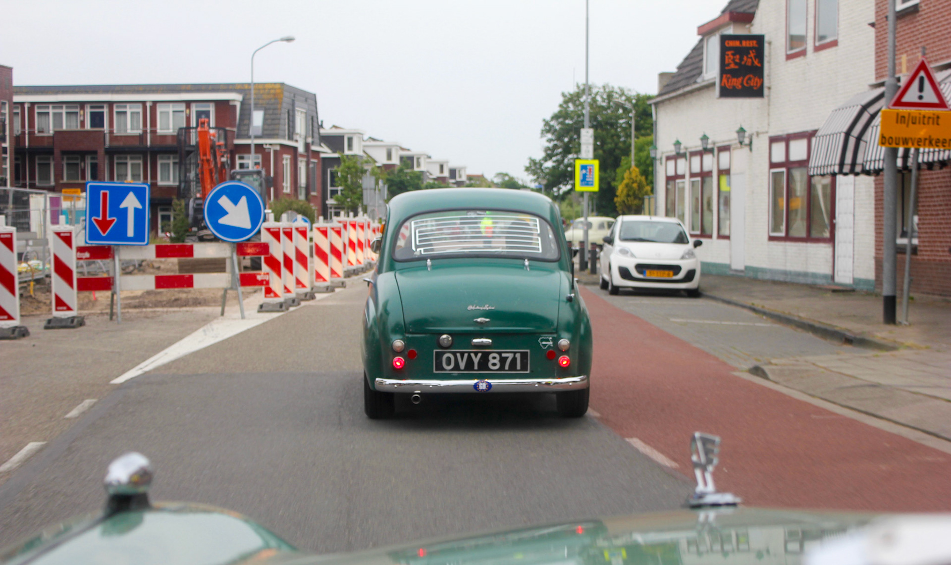 Austin A35 in the Netherlands (OVY 871)