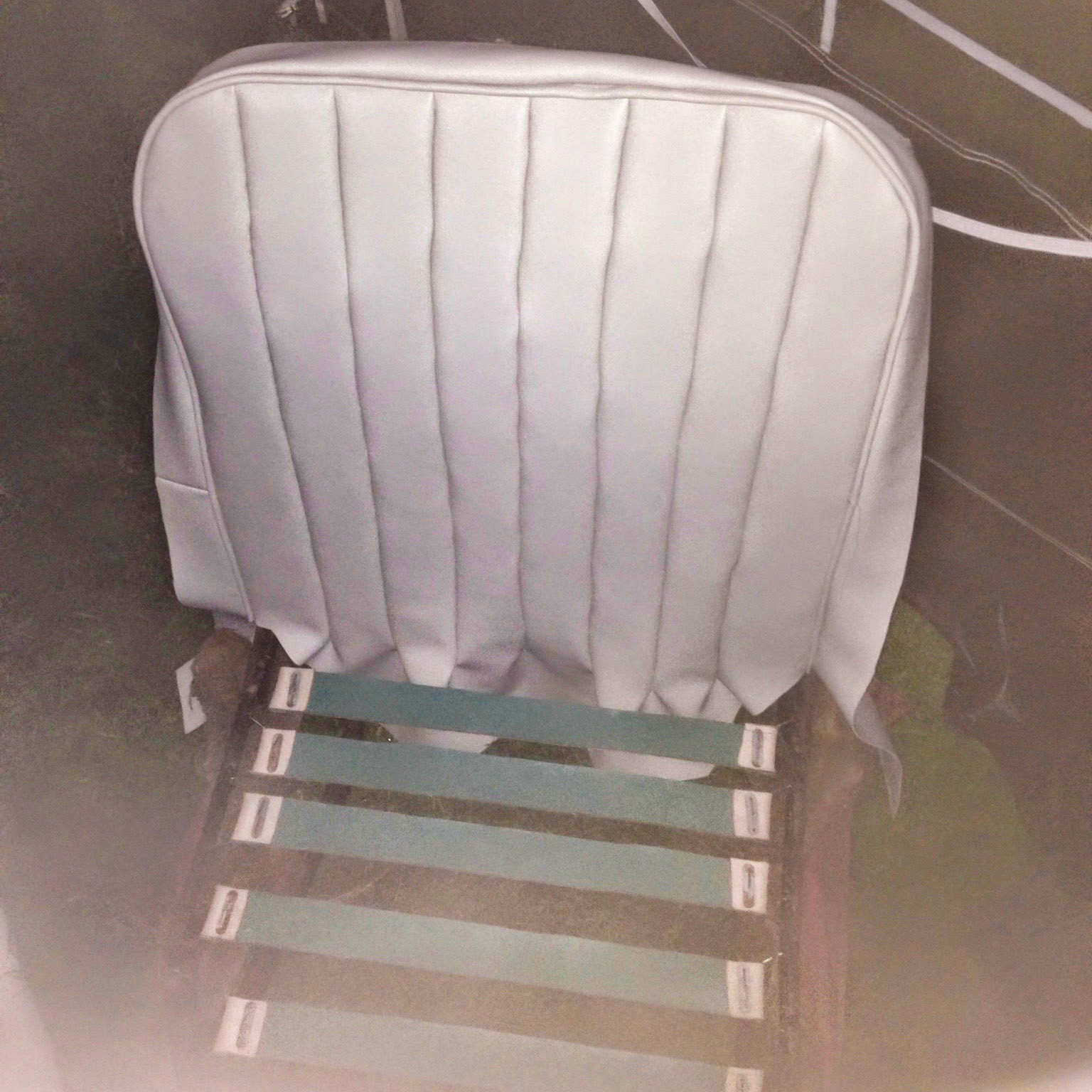 New seats that Matt made