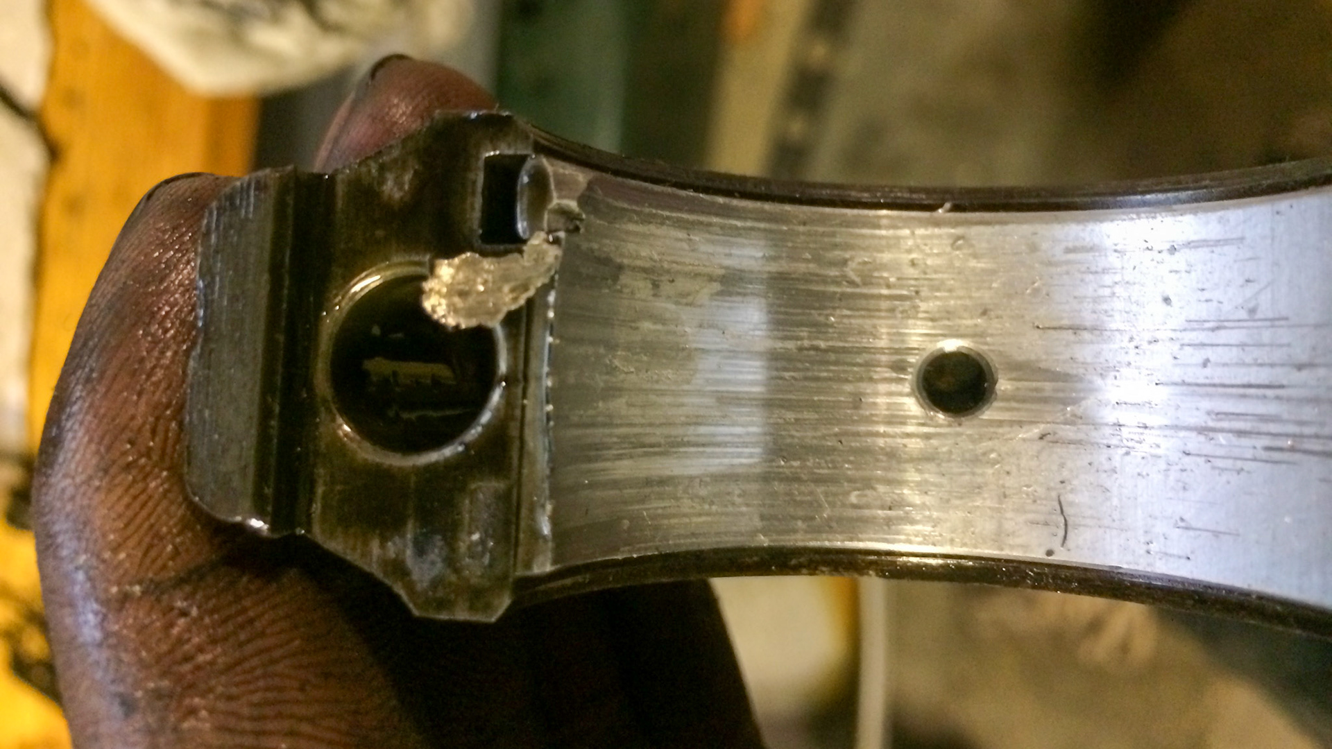 Percy's engine at Karen's