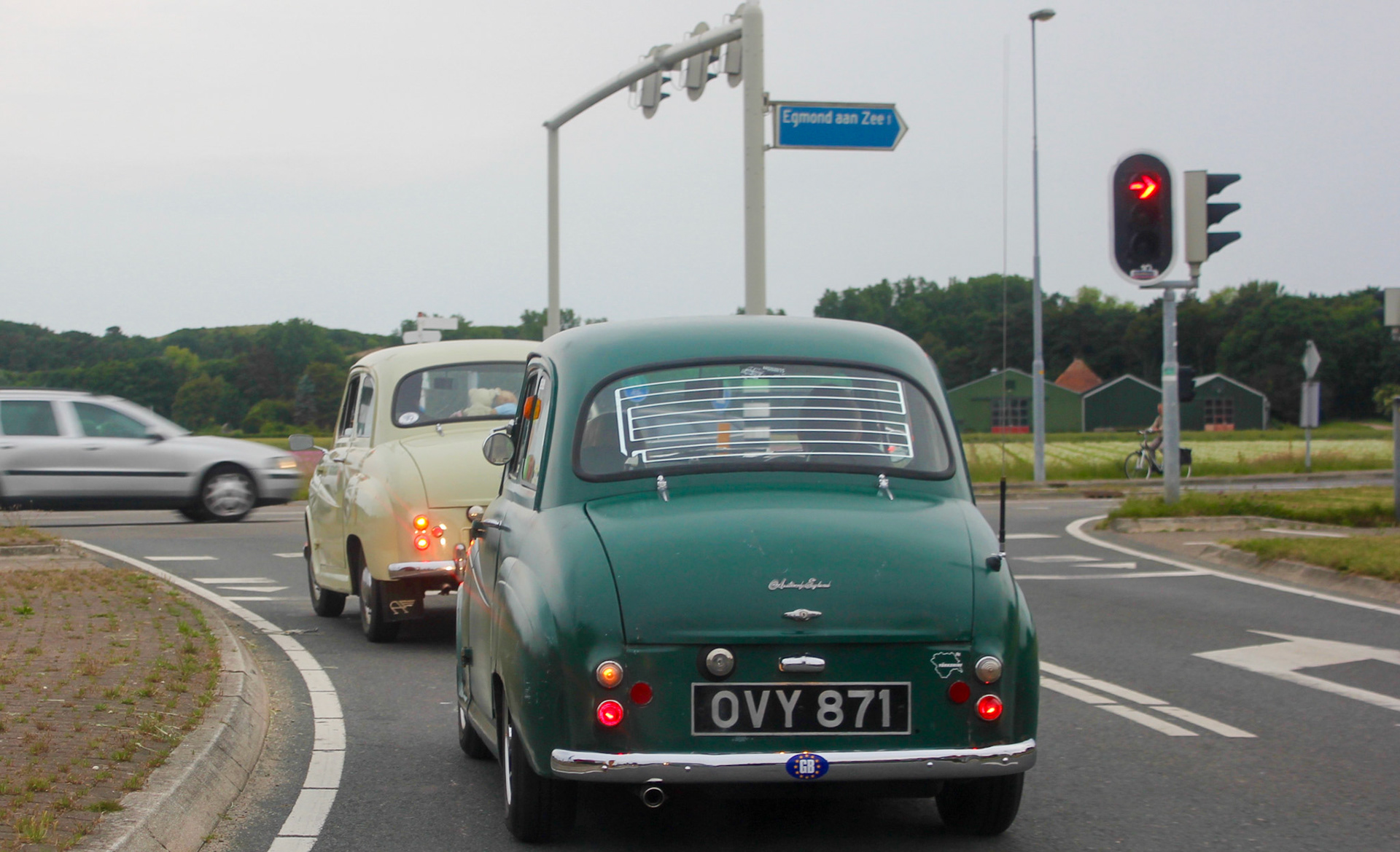 Austin A35 in the Netherlands (OVY 871)