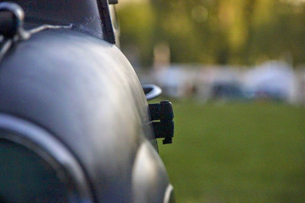 Close up of Percy at Austin A30-A35 Rally 2013 (Winchester)