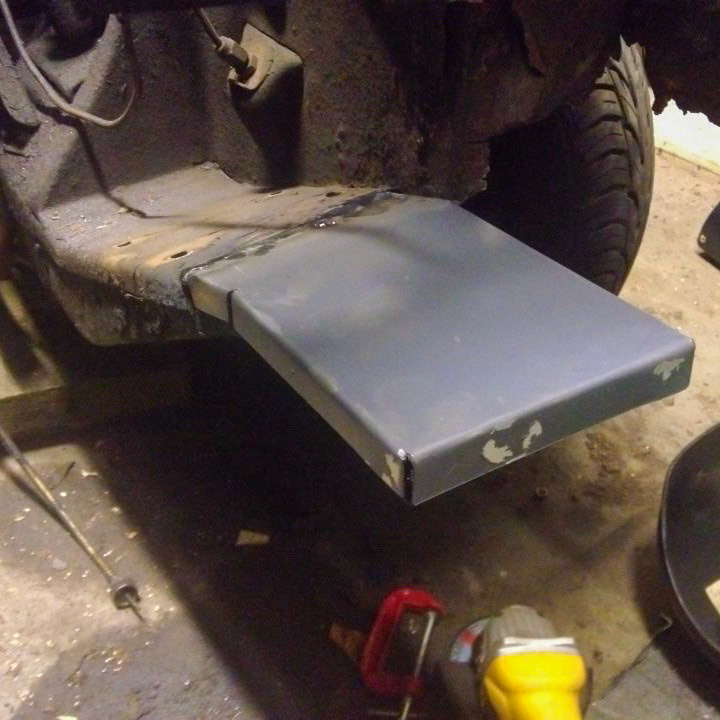 Panel welding on Percy