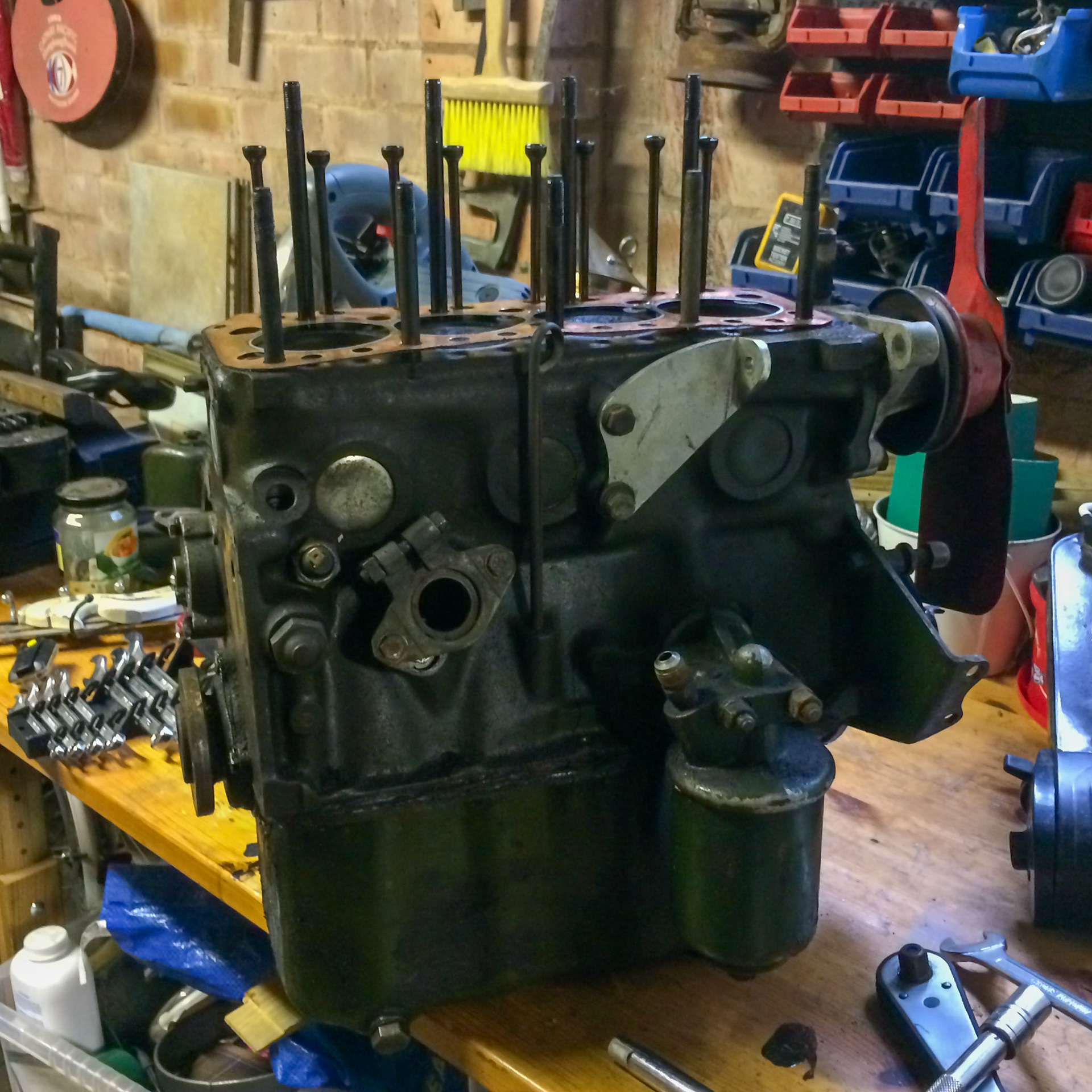 Percy's engine at Karen's