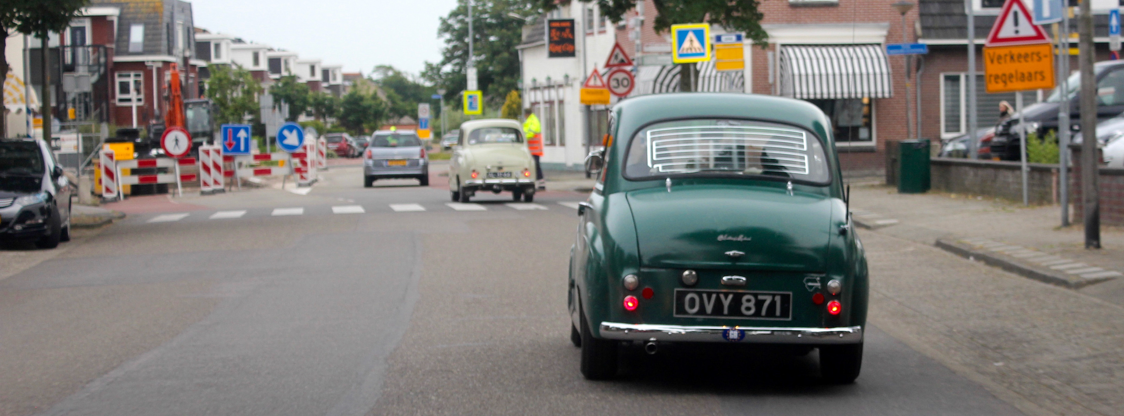 Austin A35 in the Netherlands (OVY 871)