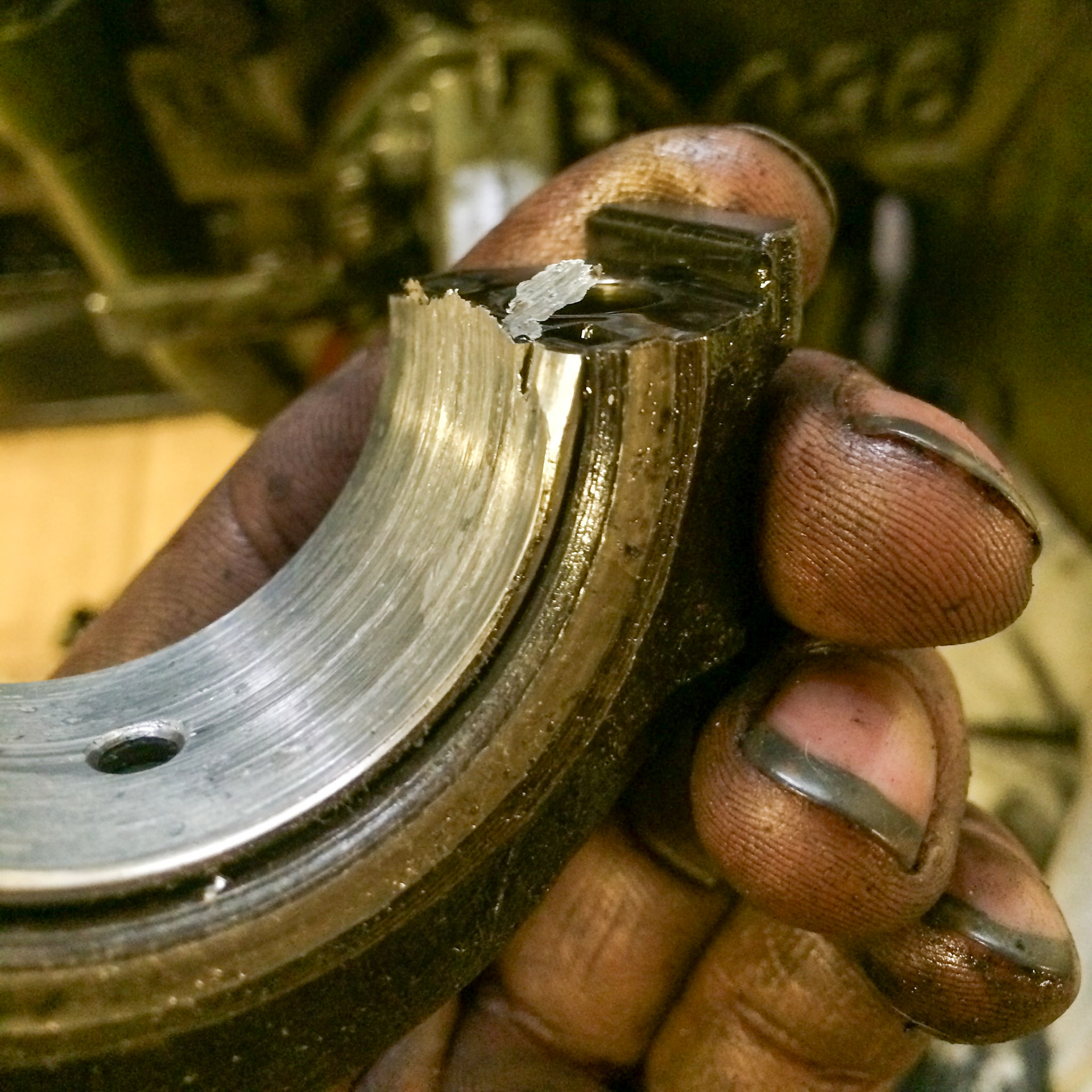 Percy's engine at Karen's