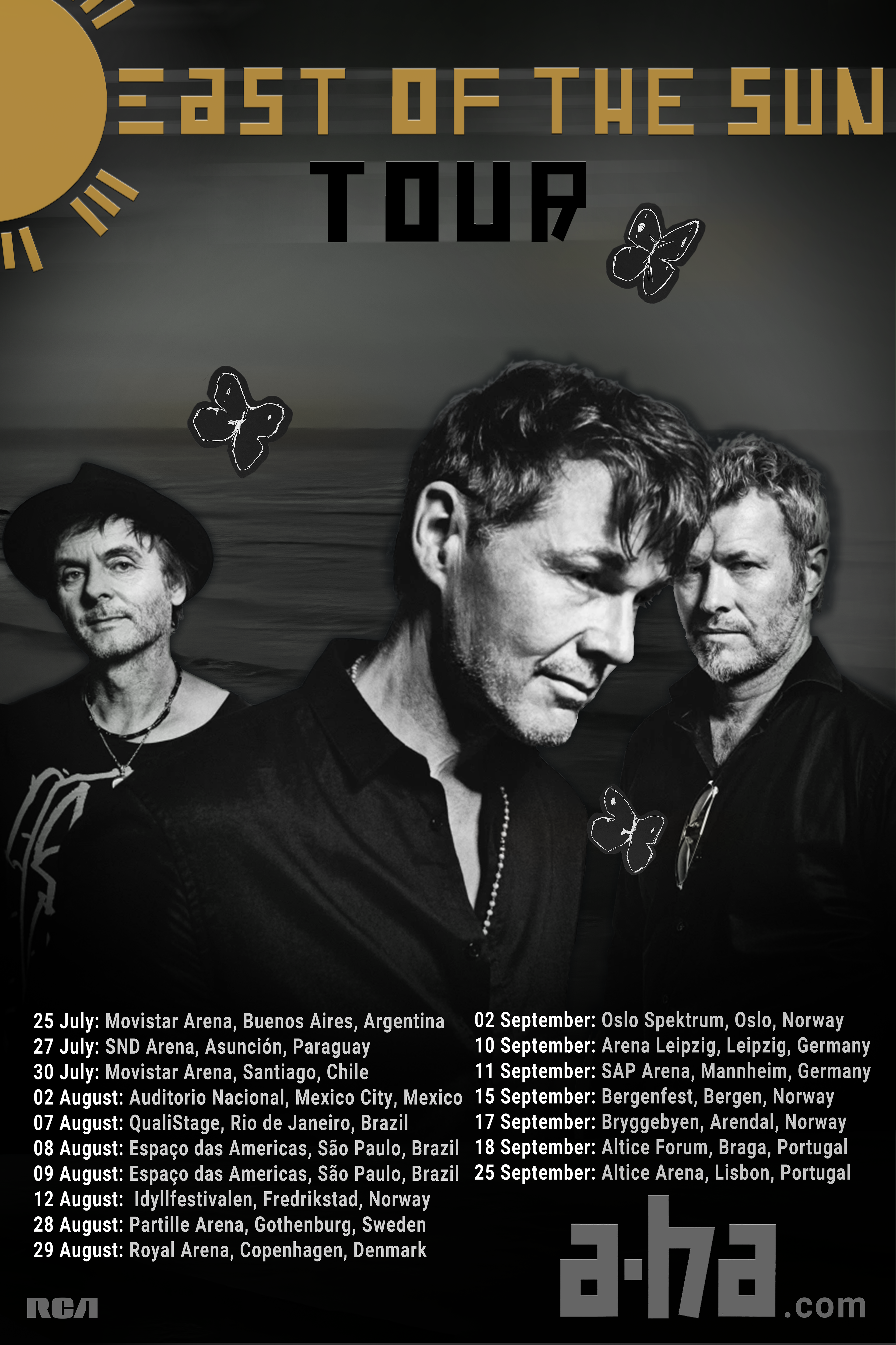 True North Tour (mock-up)