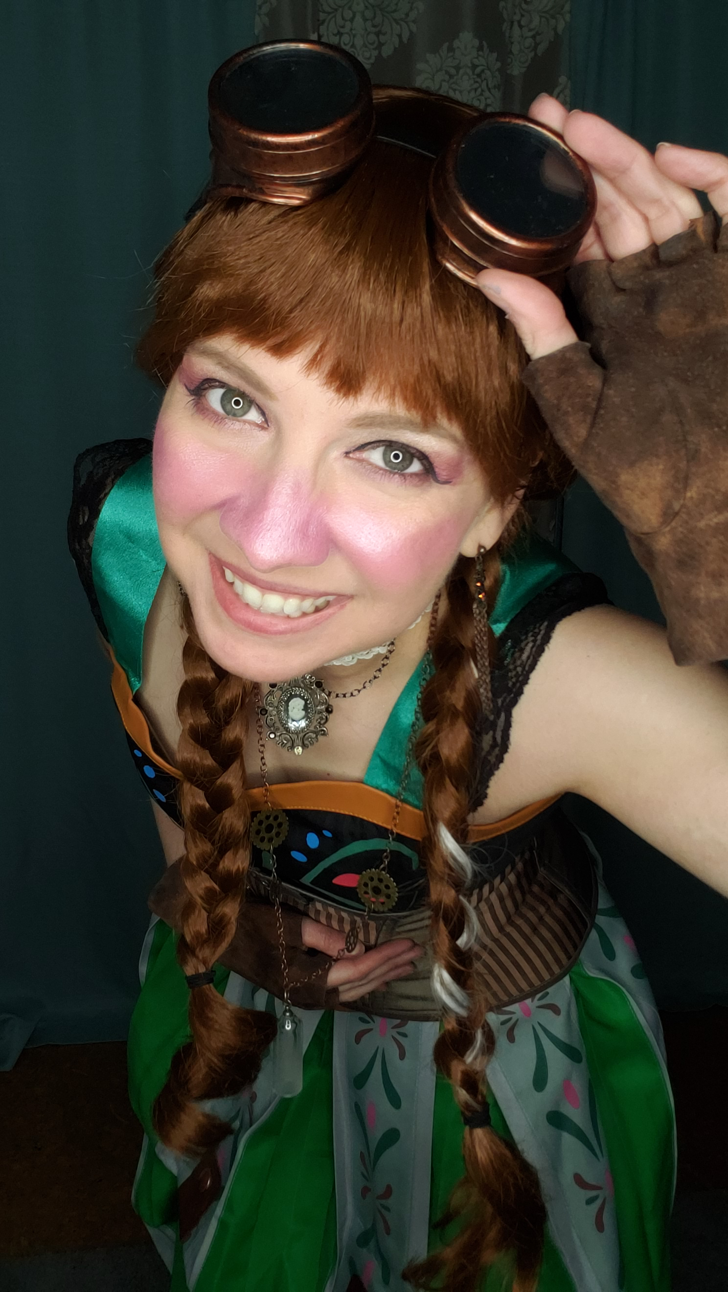 Steampunk Anna from Frozen