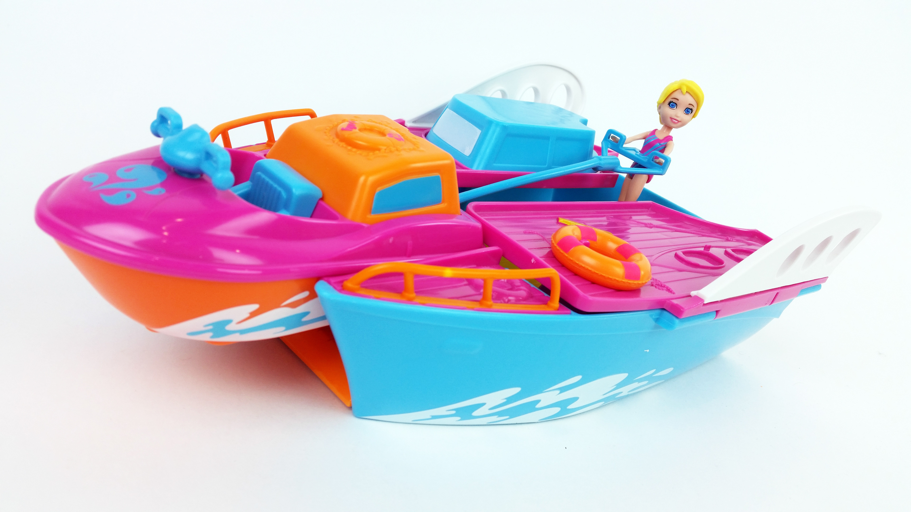 Polly can steer her party yacht
