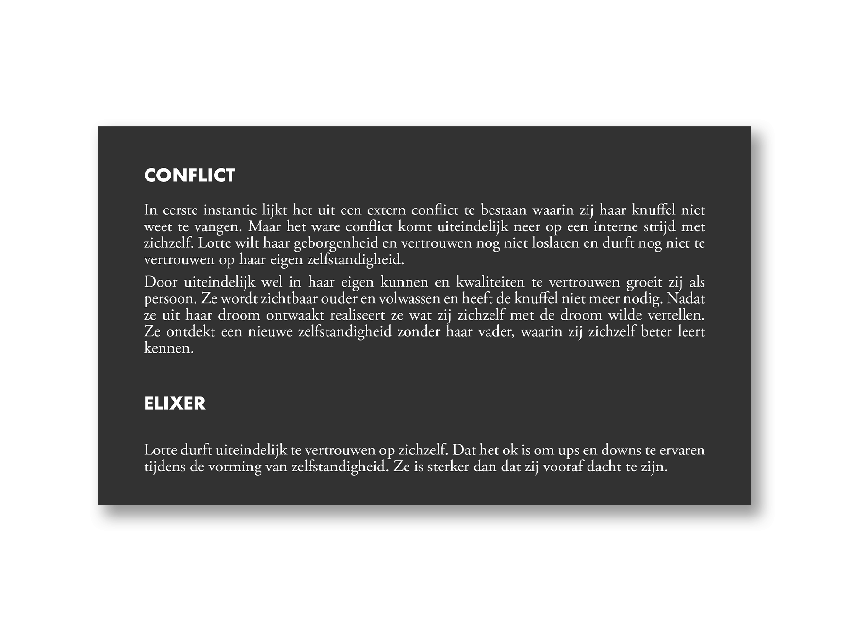Conflict & Elixer
