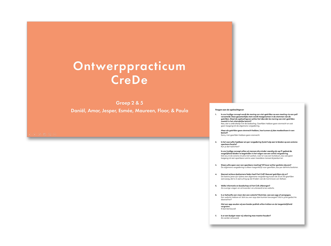 Presentatie prototype