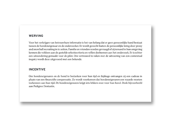 Werving & incentive
