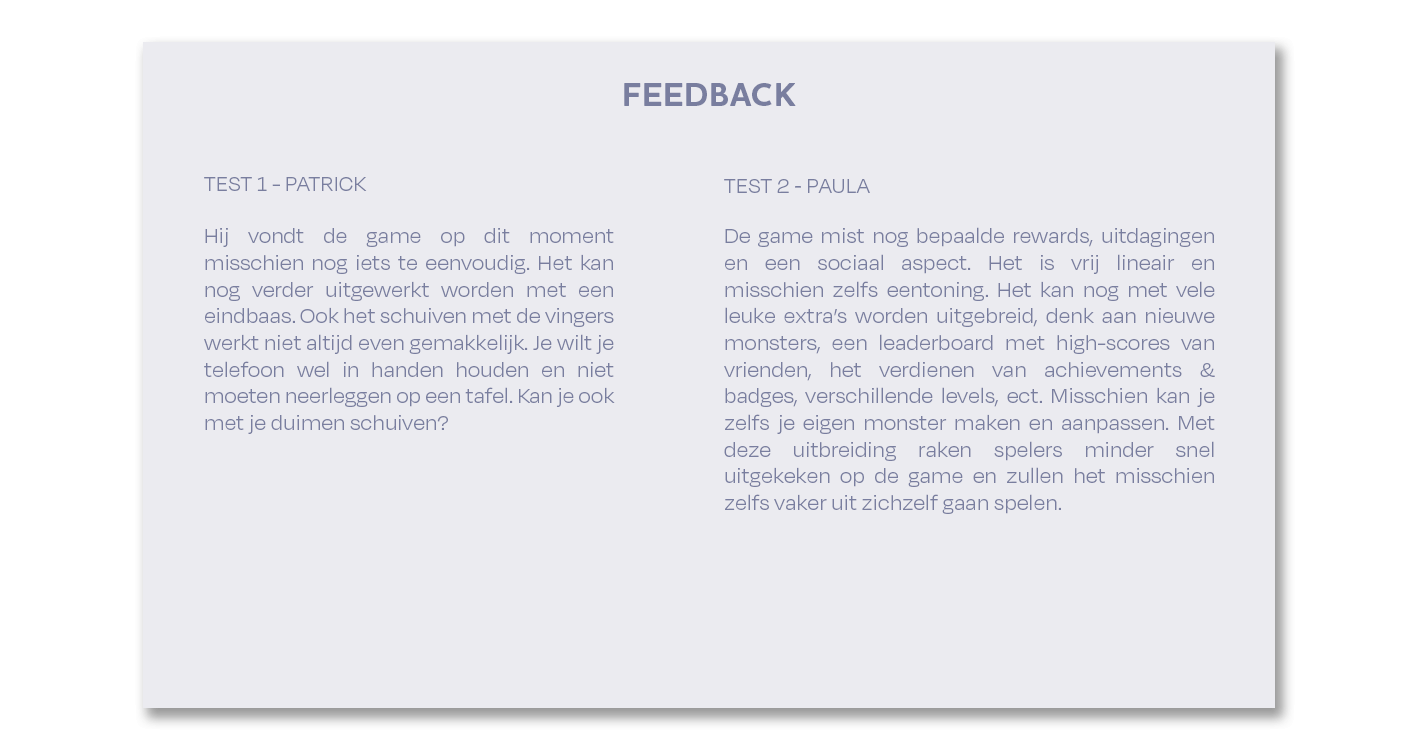 Verzamelde feedback