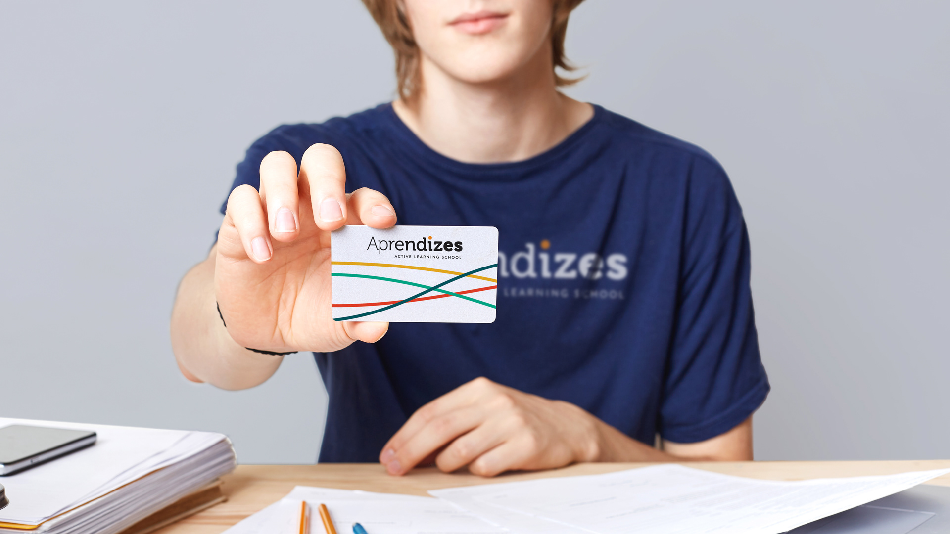 cartão do aluno / student card