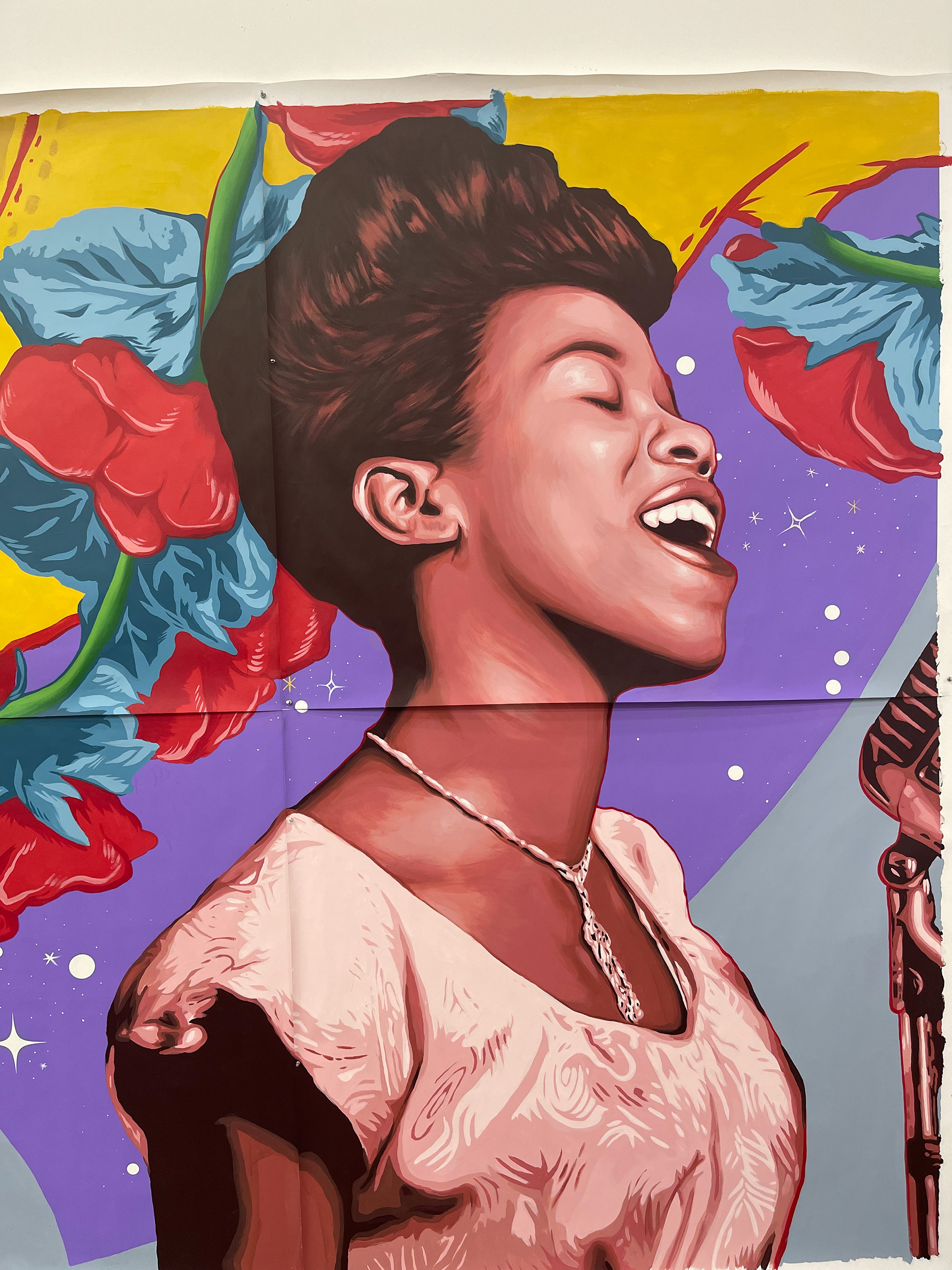 Sarah Vaughan Portrait | Newark International Airport