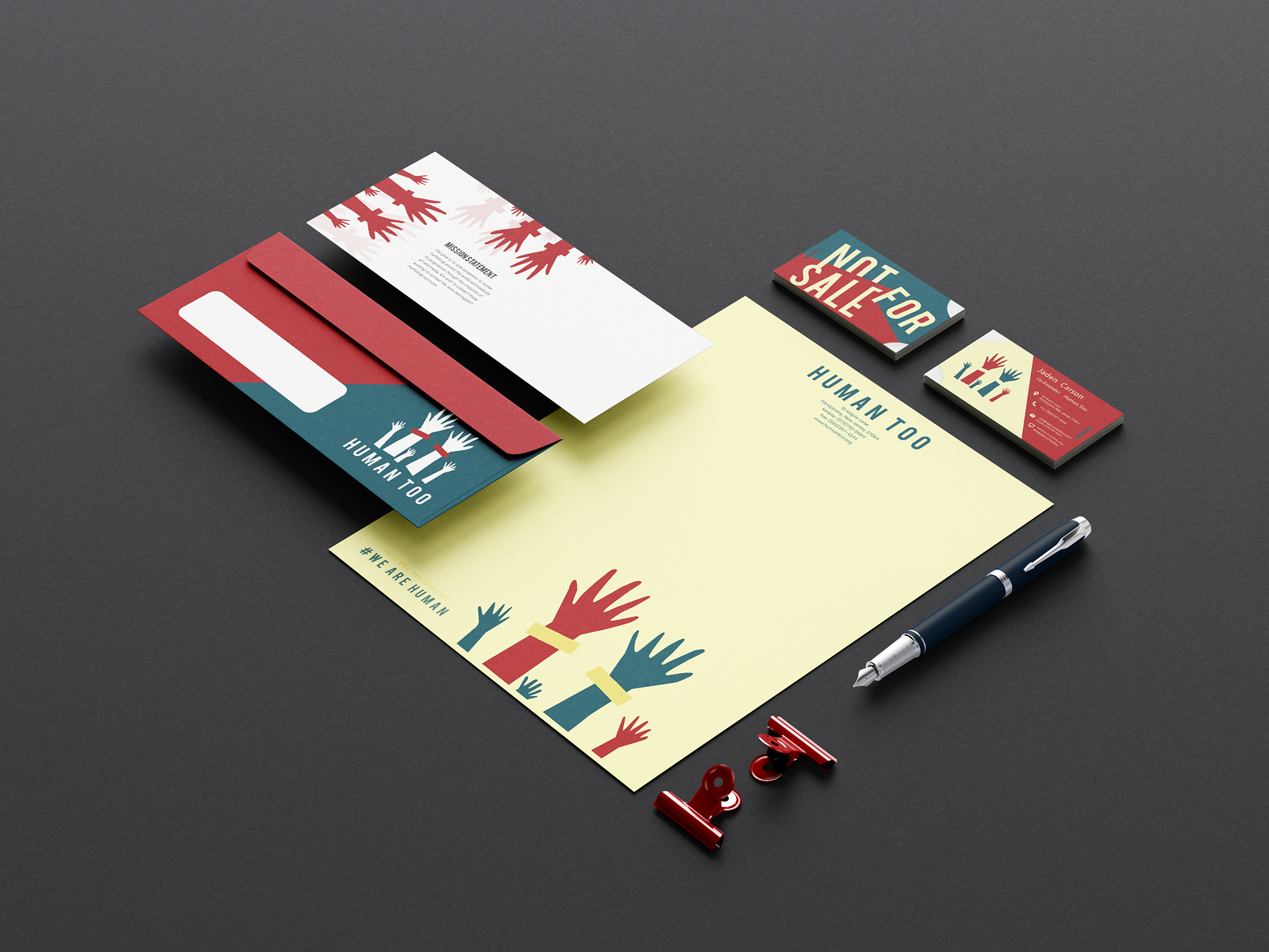 Human Too | Stationary