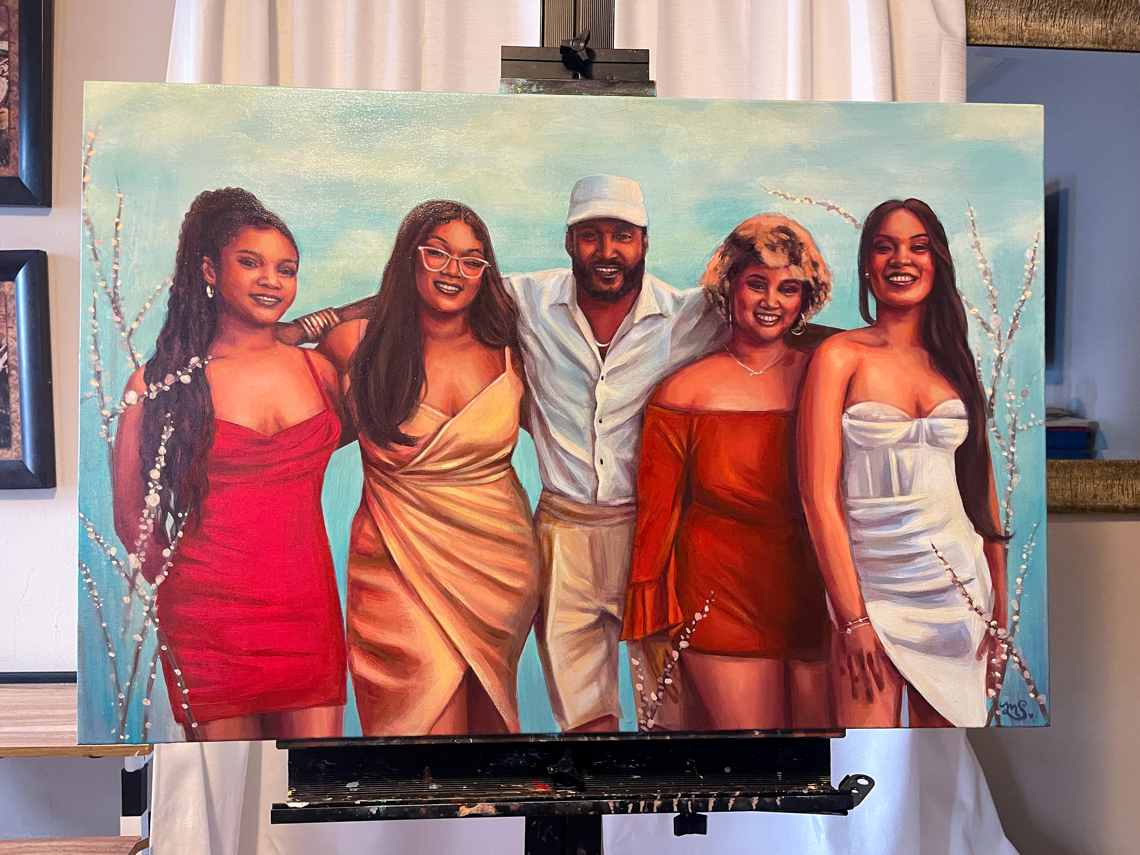 Familty Portrait Commission | 24 x 36"