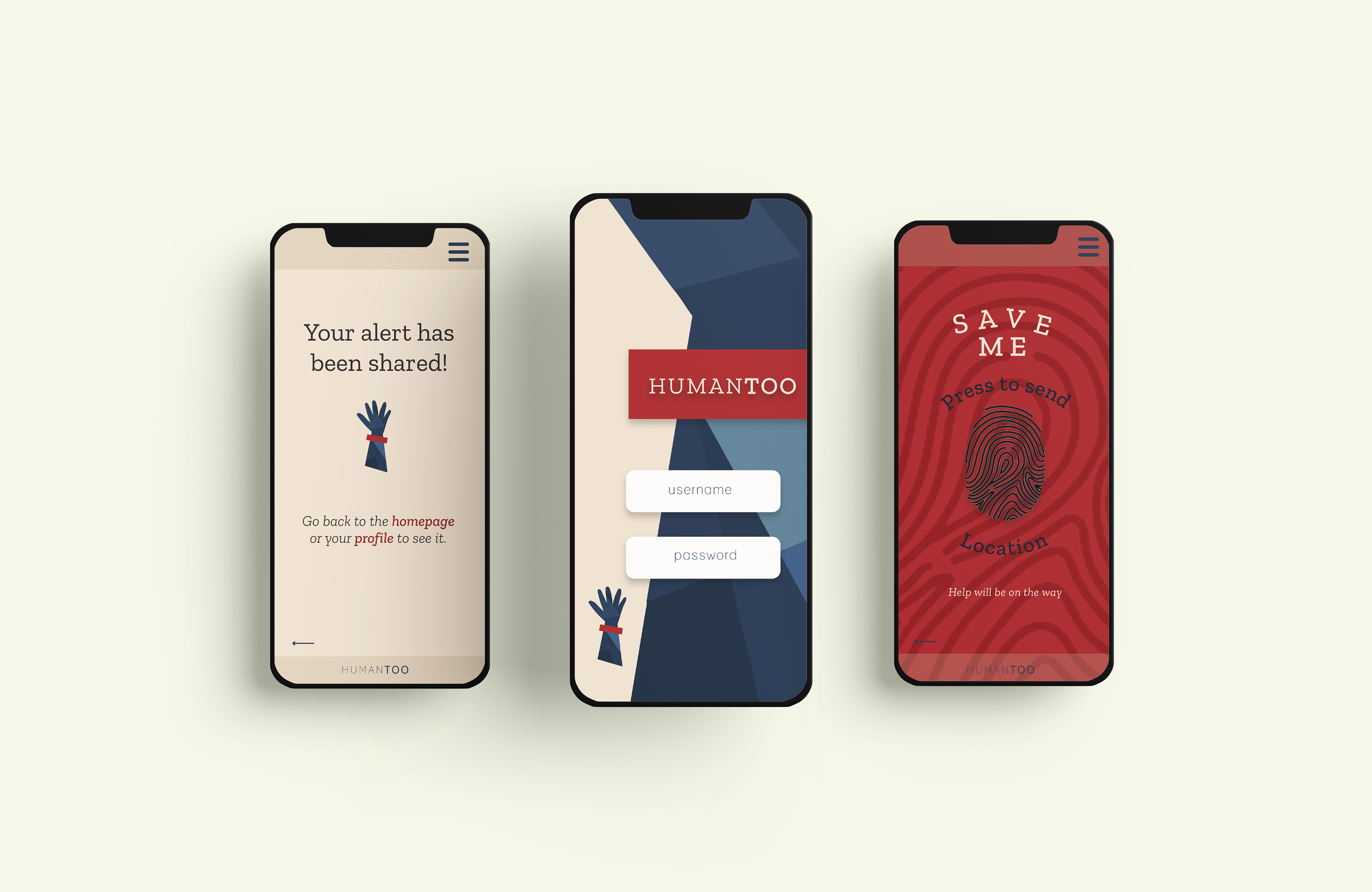 Human Too | Mobile App Design