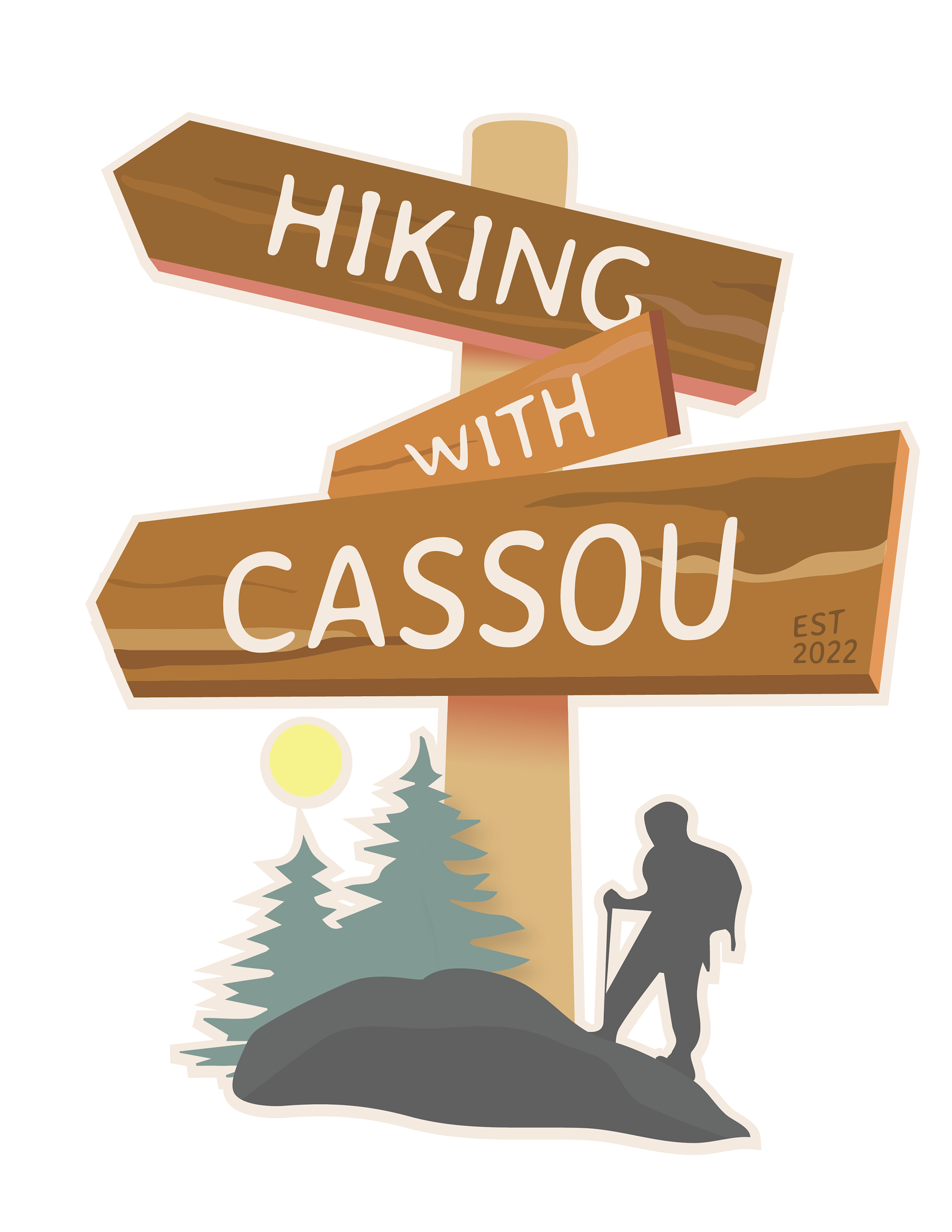 Hiking With Cassou