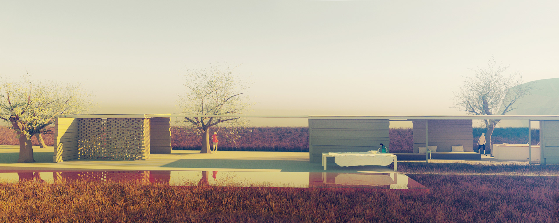 House in Pelion/ setup for short film
