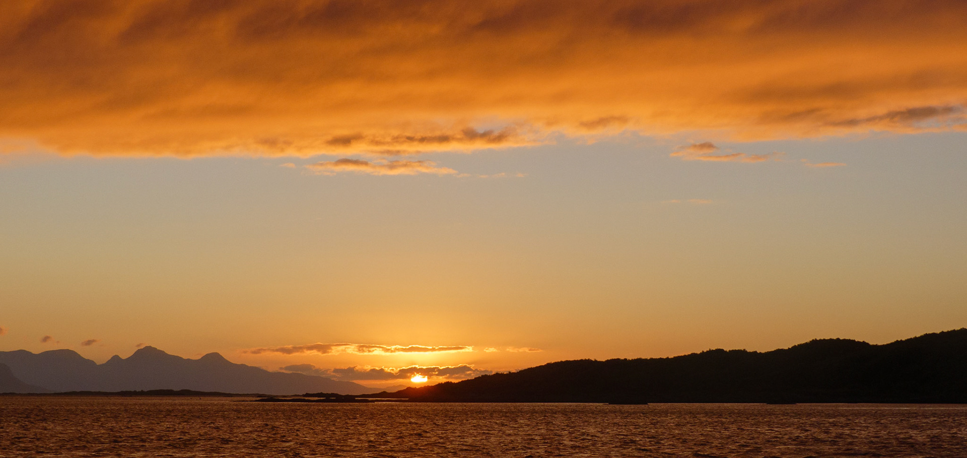 Sunset from Arisaig