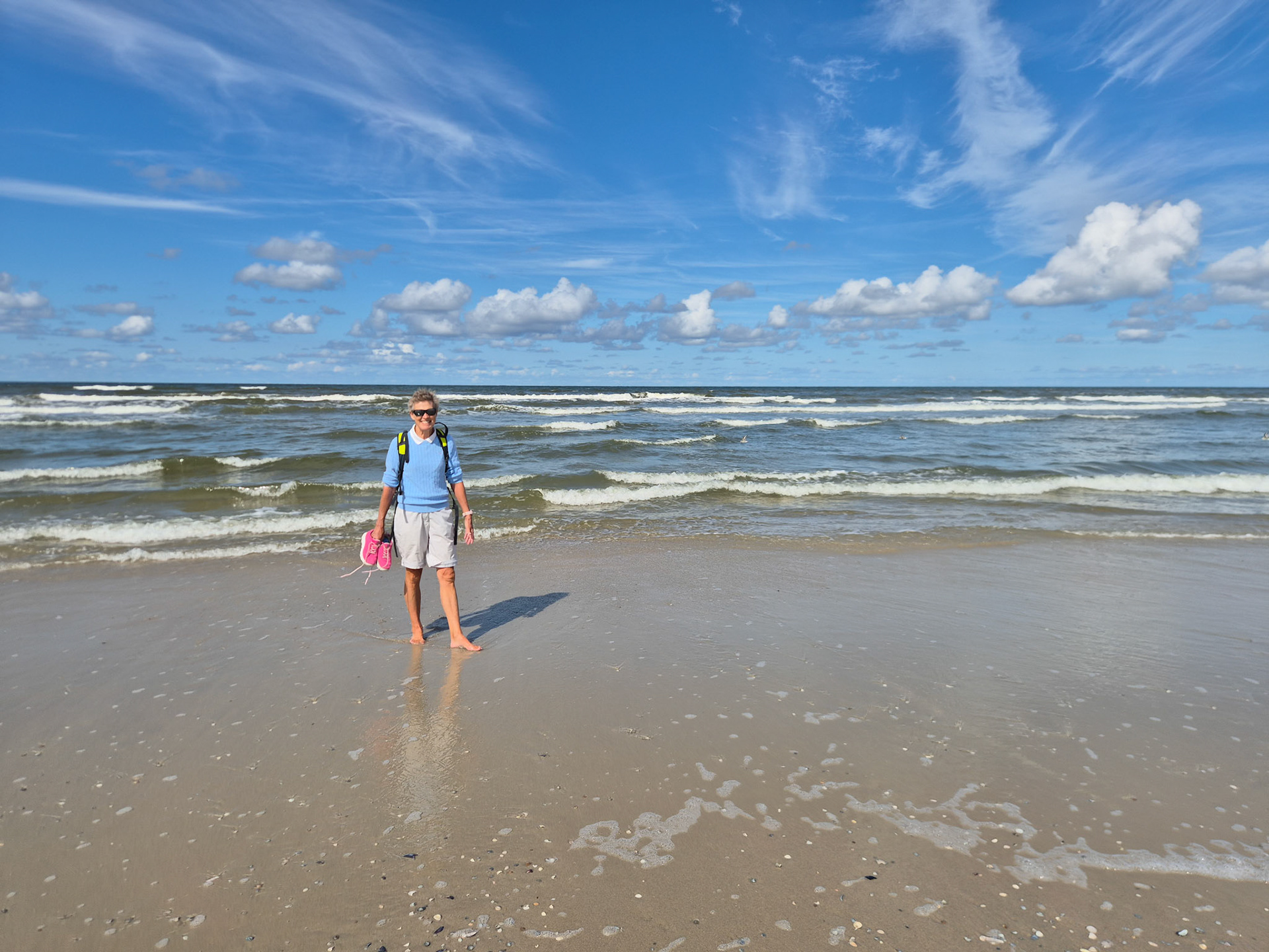 It was warm in the North Sea