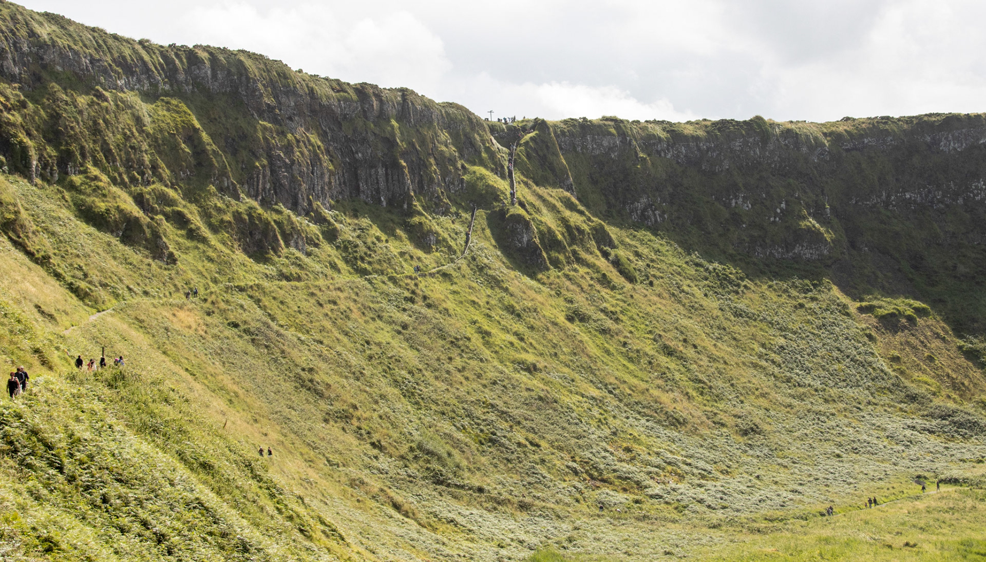 path around the Giants Causeway