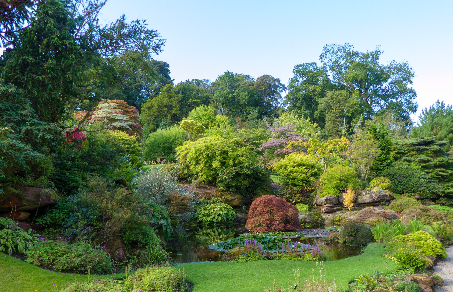 water gardens