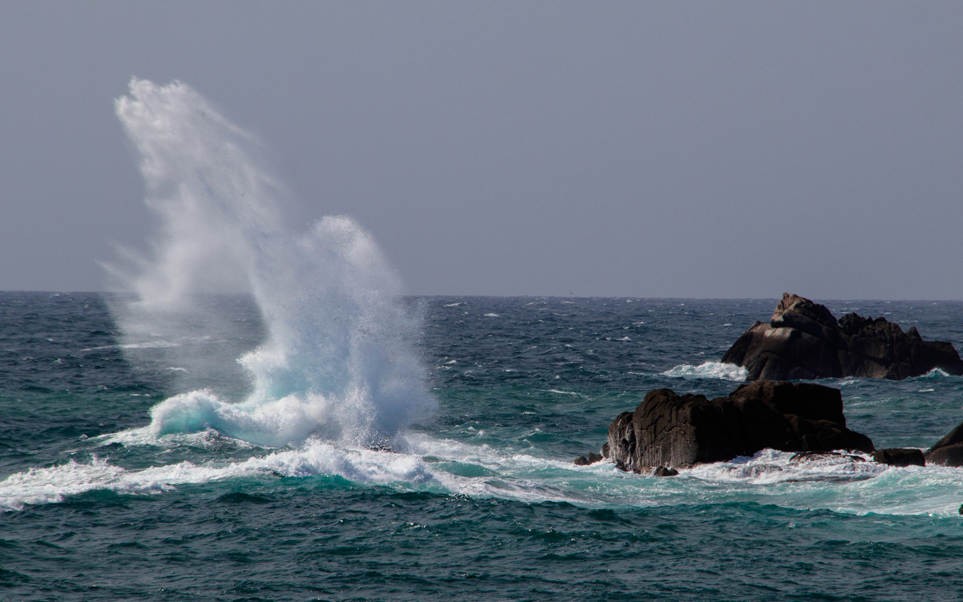 Windy Day on St Agnes