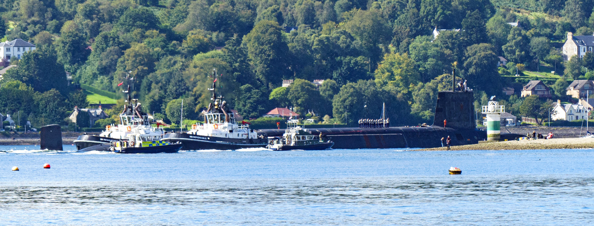 ..and in Rhu narrows