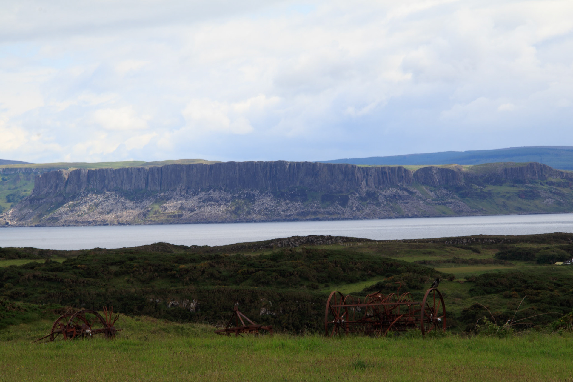 Looking South to the Antrim coast