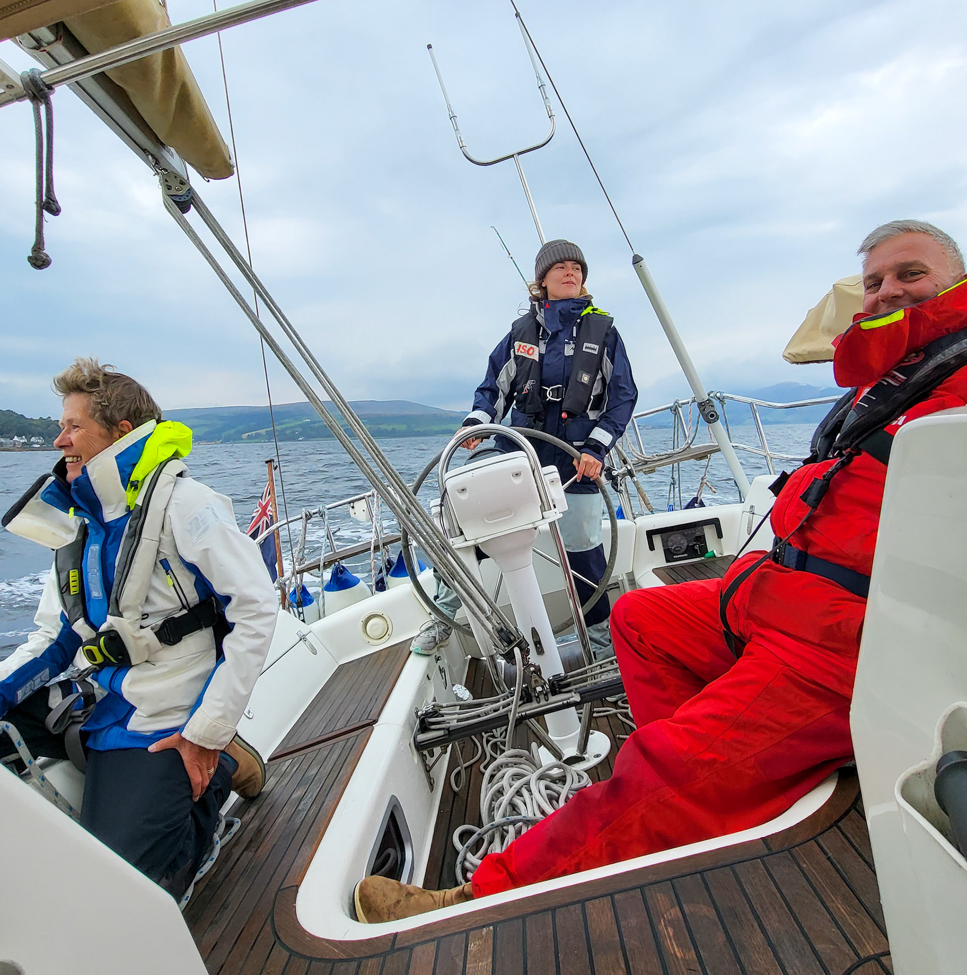 Doll on the helm