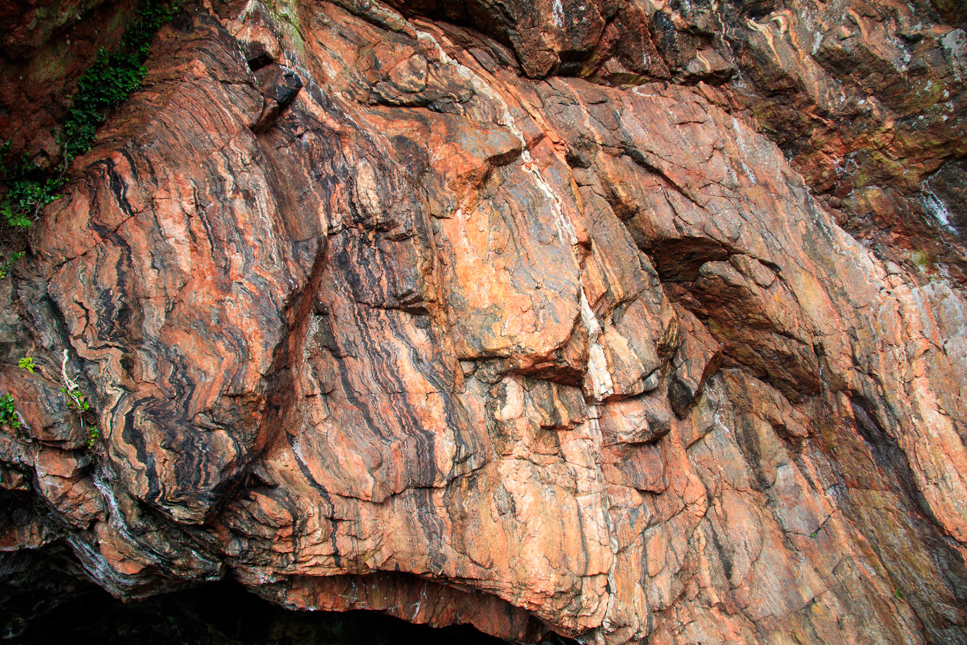 dramatic rock formations
