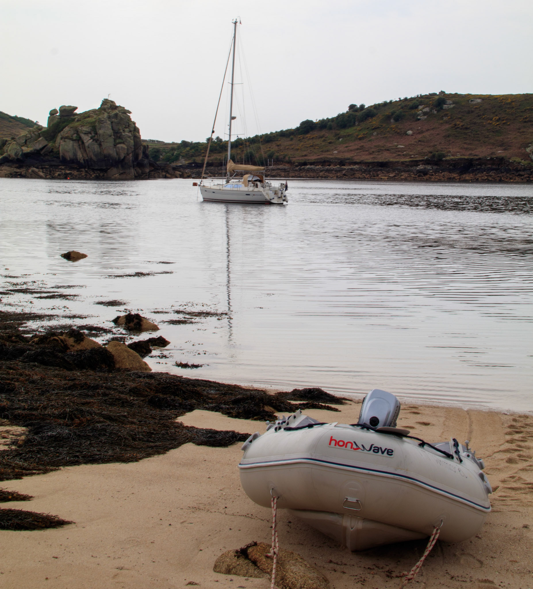 Private beach for lunch