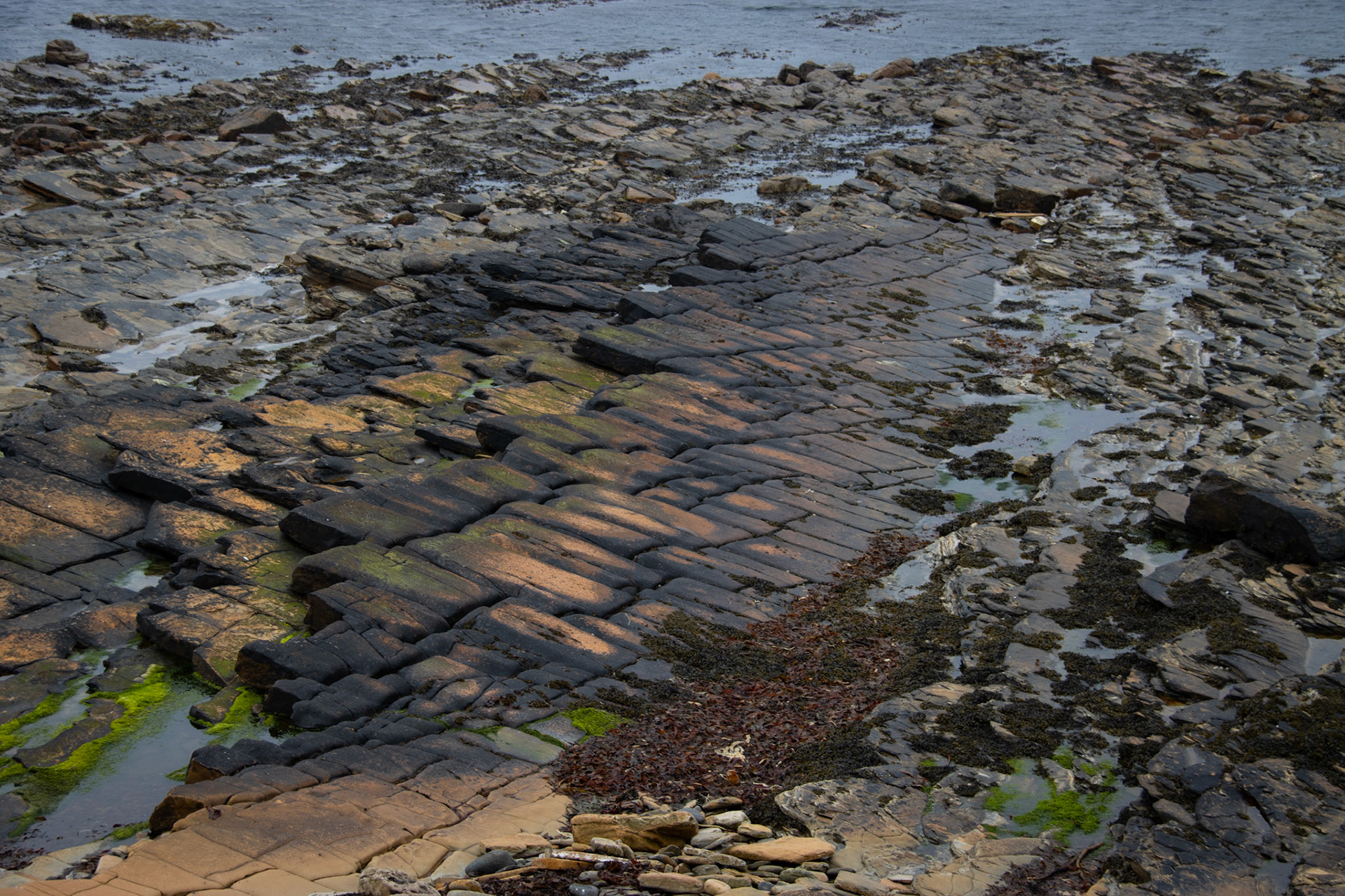 Unusual rockbed