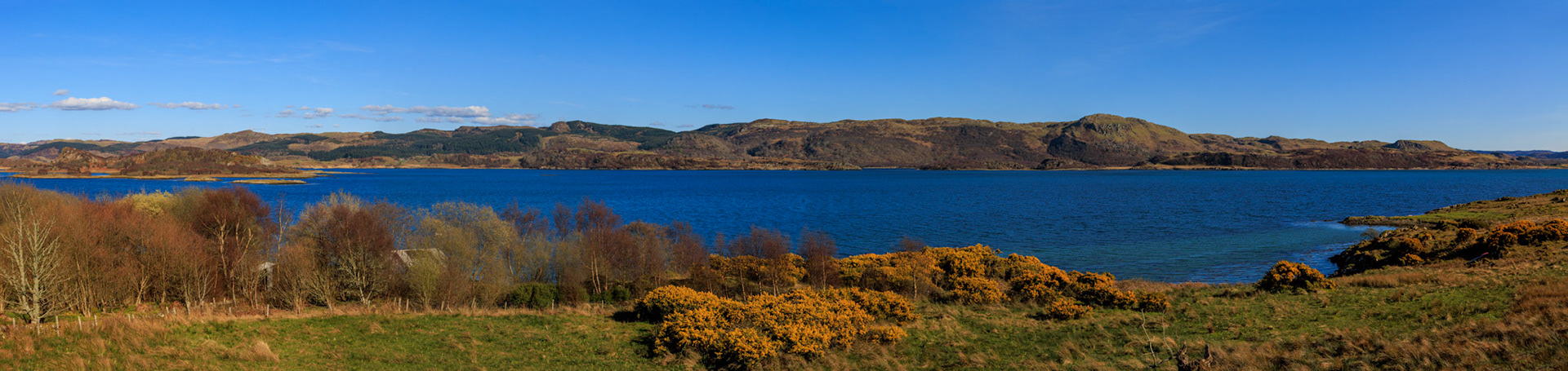 Island Macaskin from the mainland