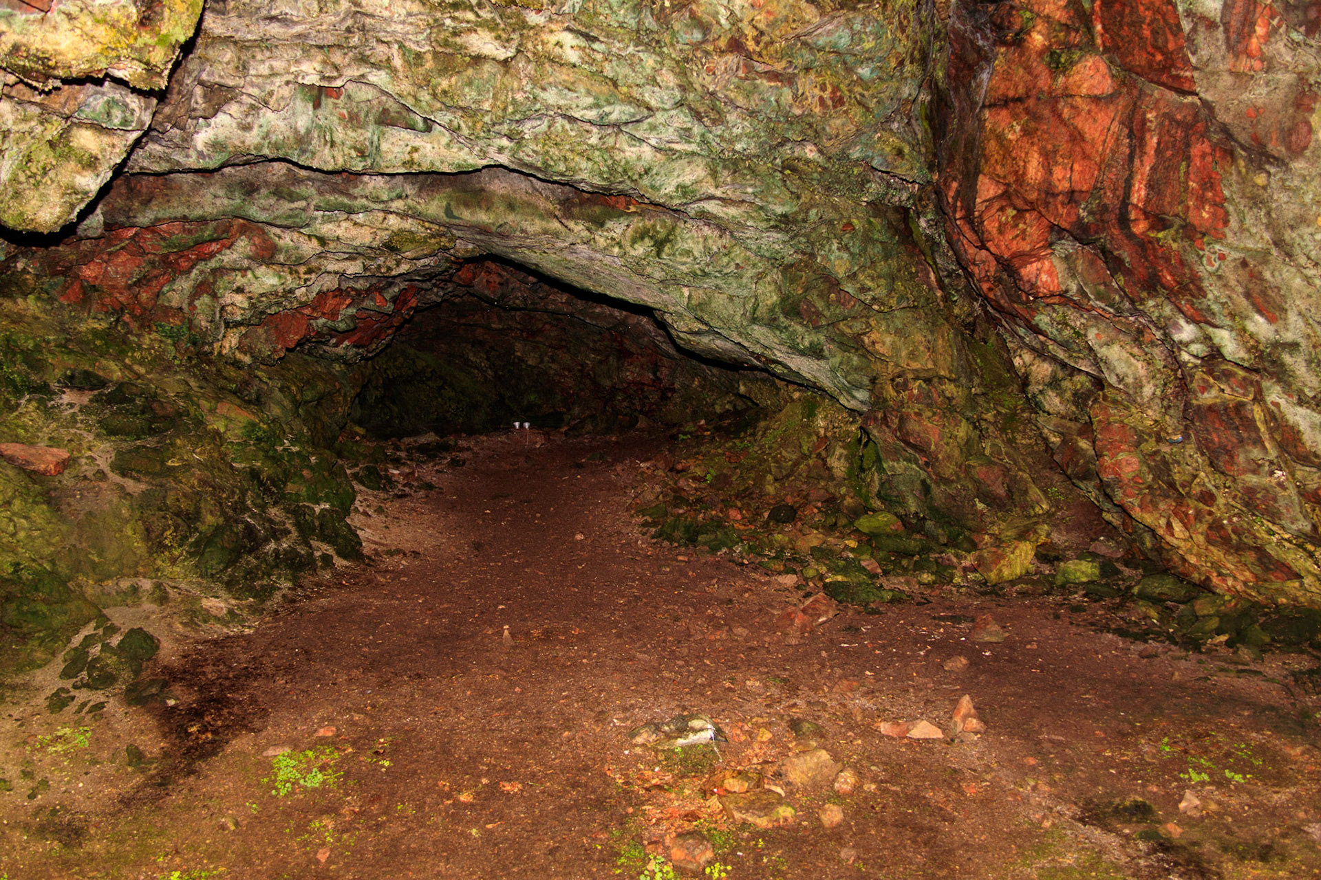 inside church cave