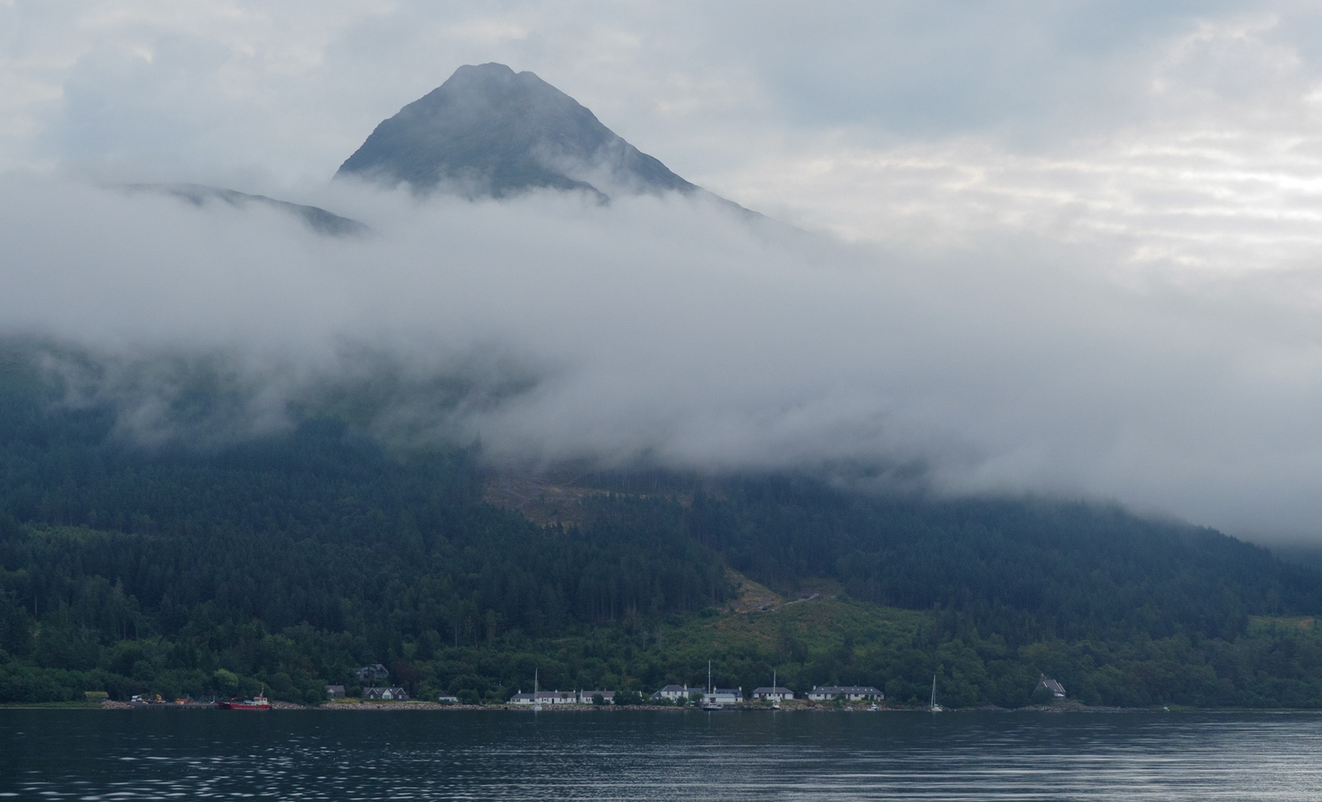 Inverie in the rain