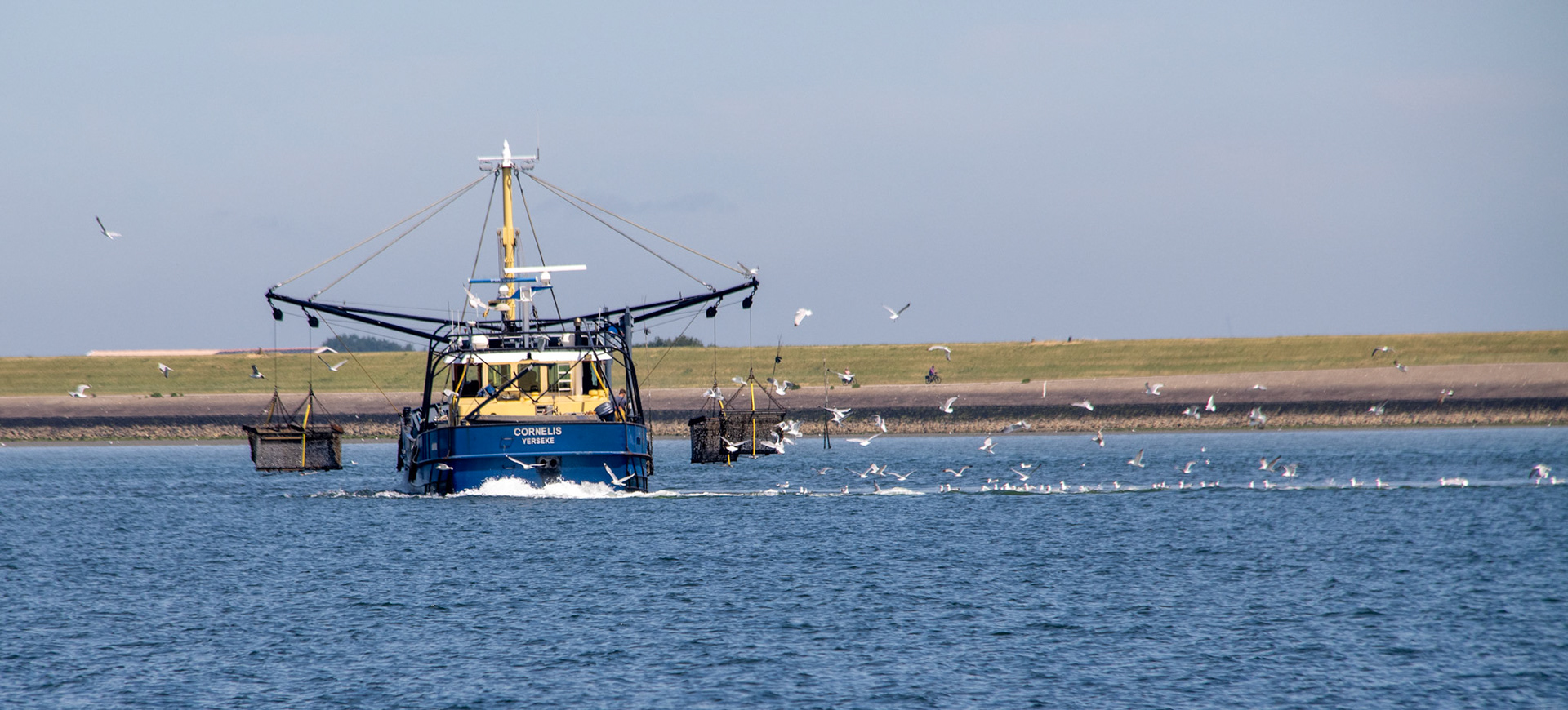 Musle fishing boat