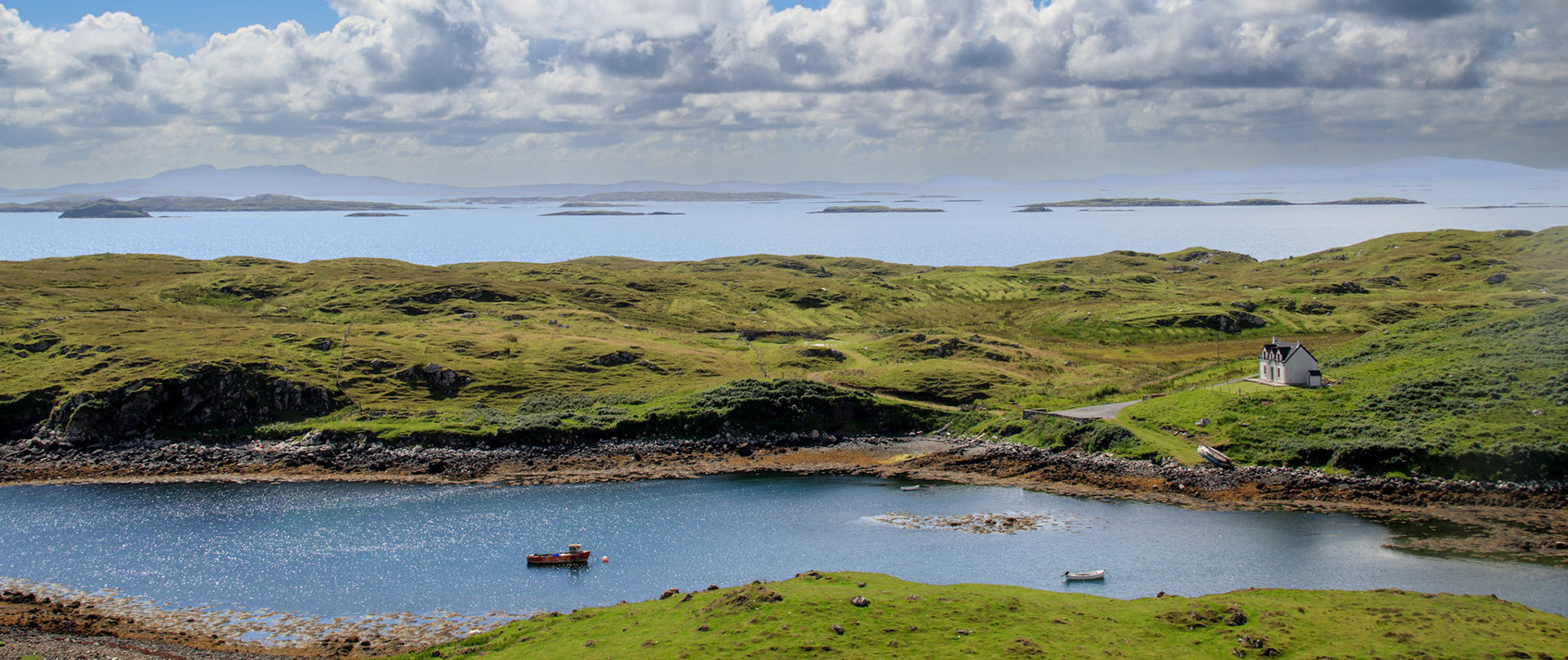 looking across the Sound of Harris