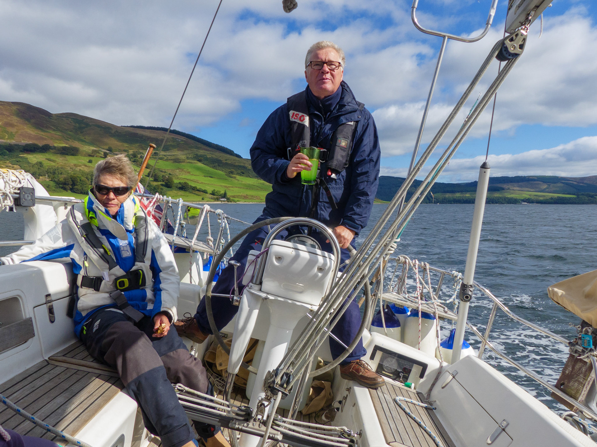 Peter on the helm