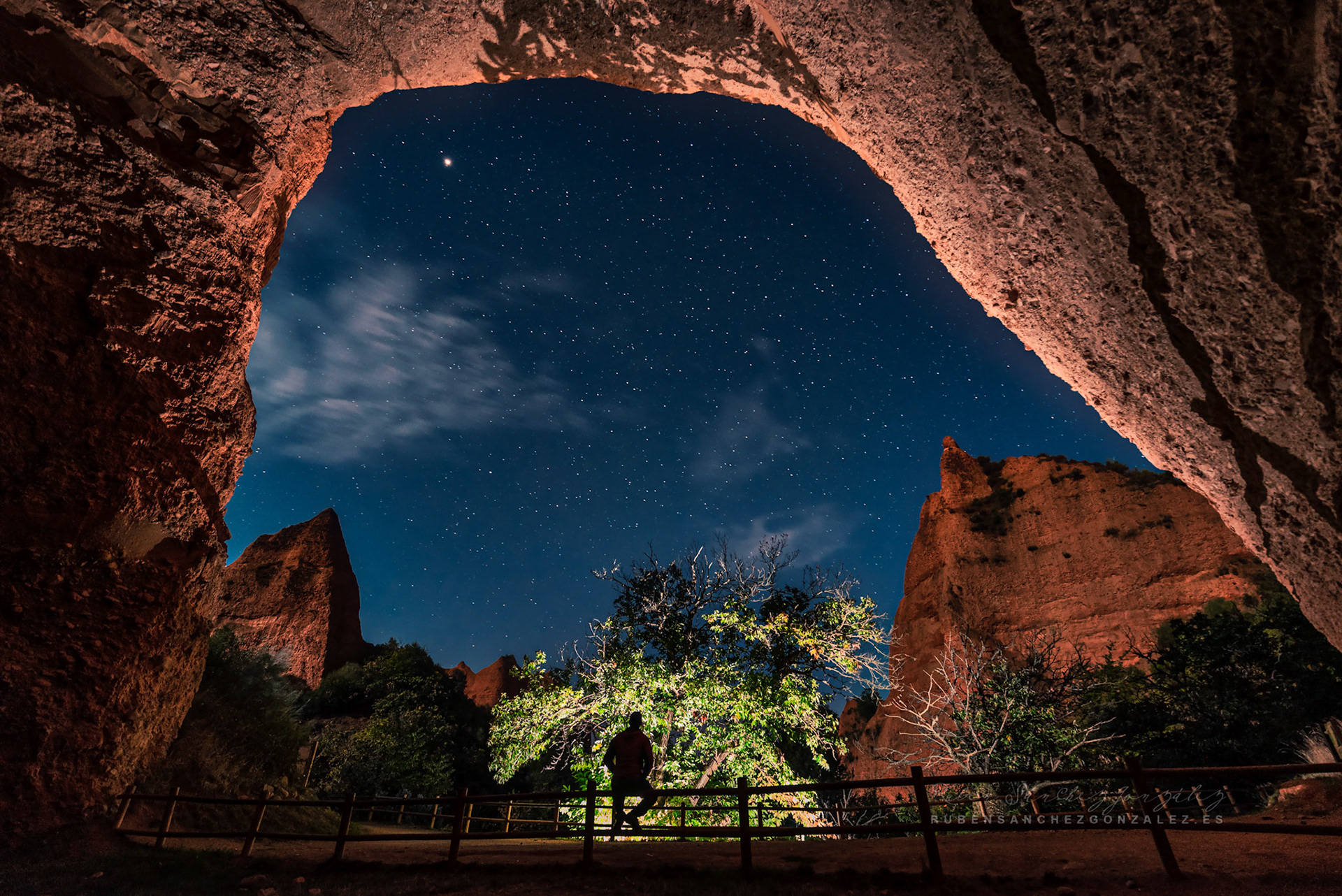 Médulas - Cuevona y Encantada - Nocturna