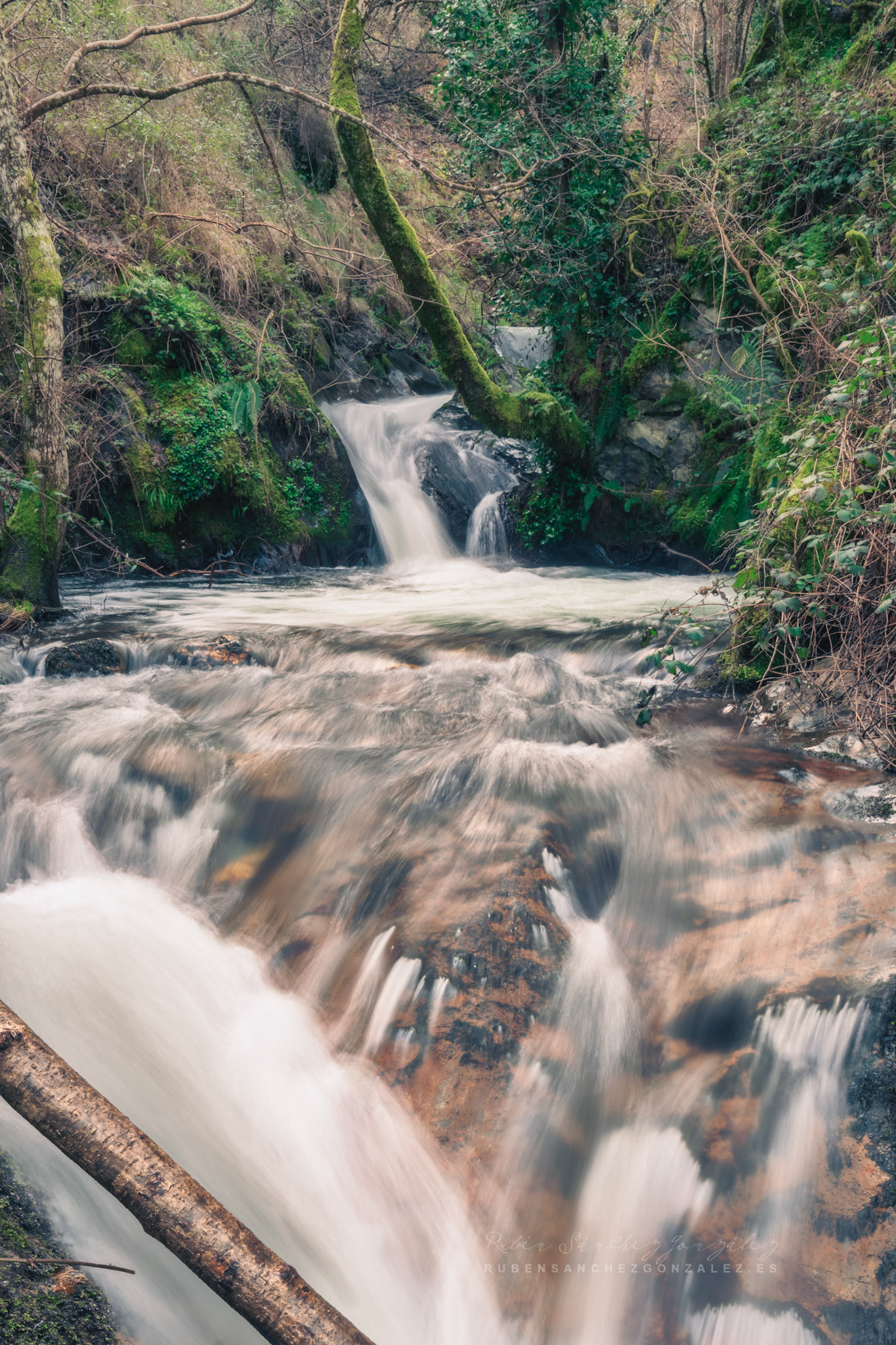 Salto de Agua Río Oza - Paisaje