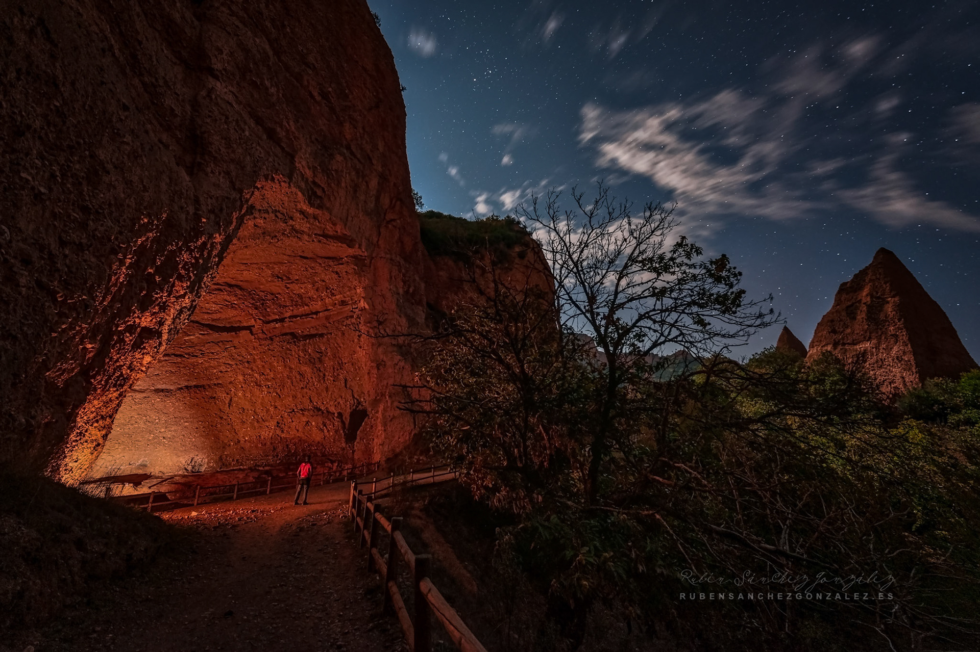 Médulas - Cuevona y Encantada - Nocturna