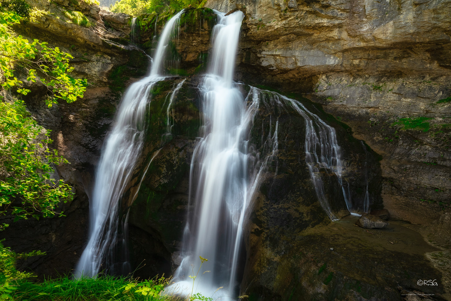 Cascada del Estrecho Zona alta - Ordesa.