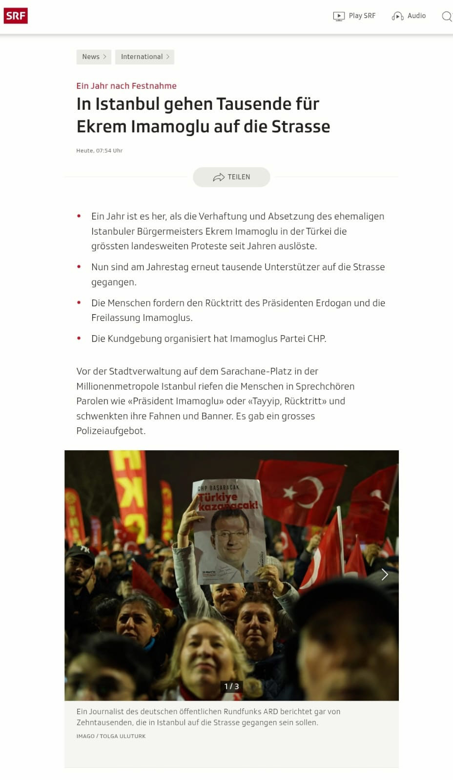 SRF NEWS ON MARCH 19, 2026