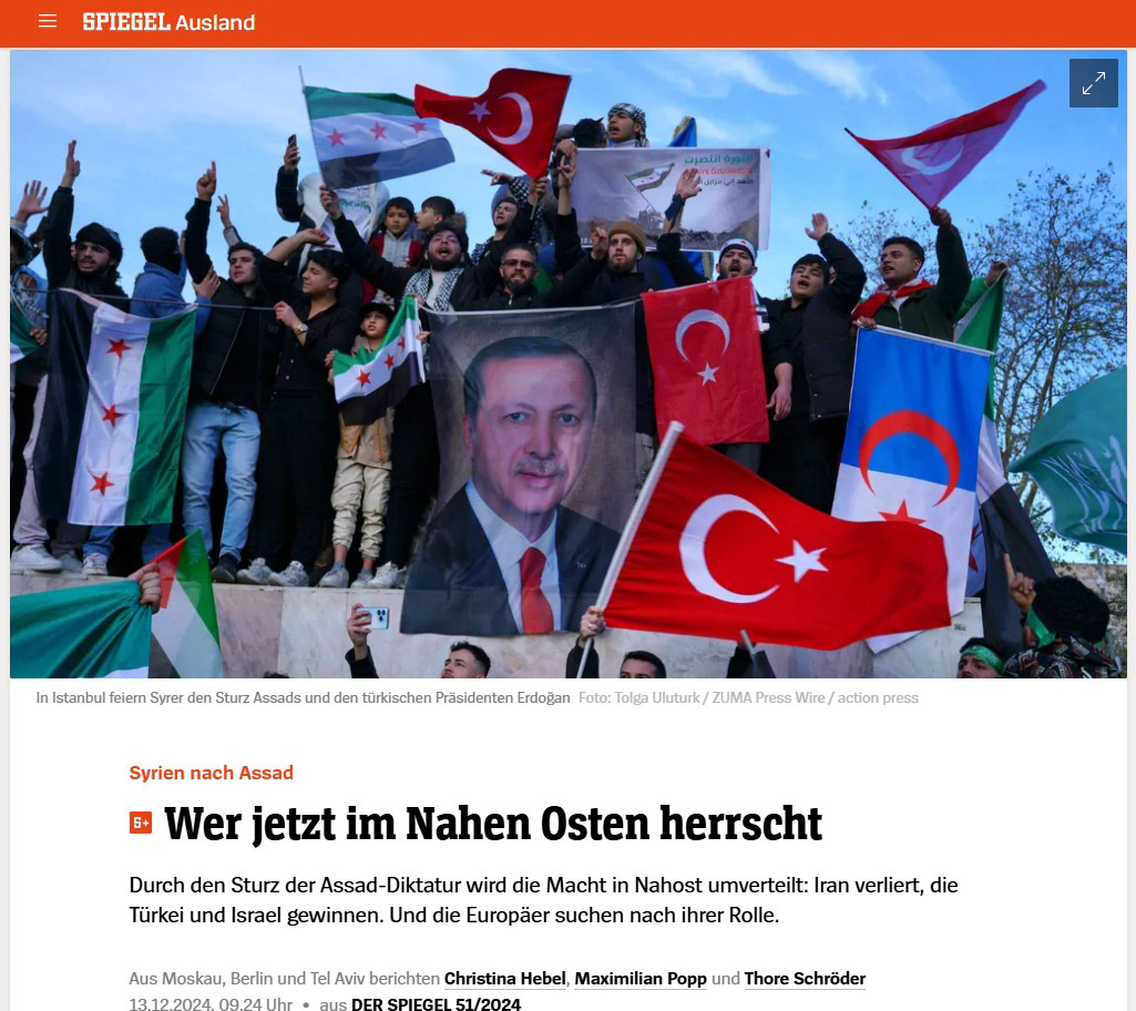 DER SPIEGEL ON DECEMBER 13, 2024